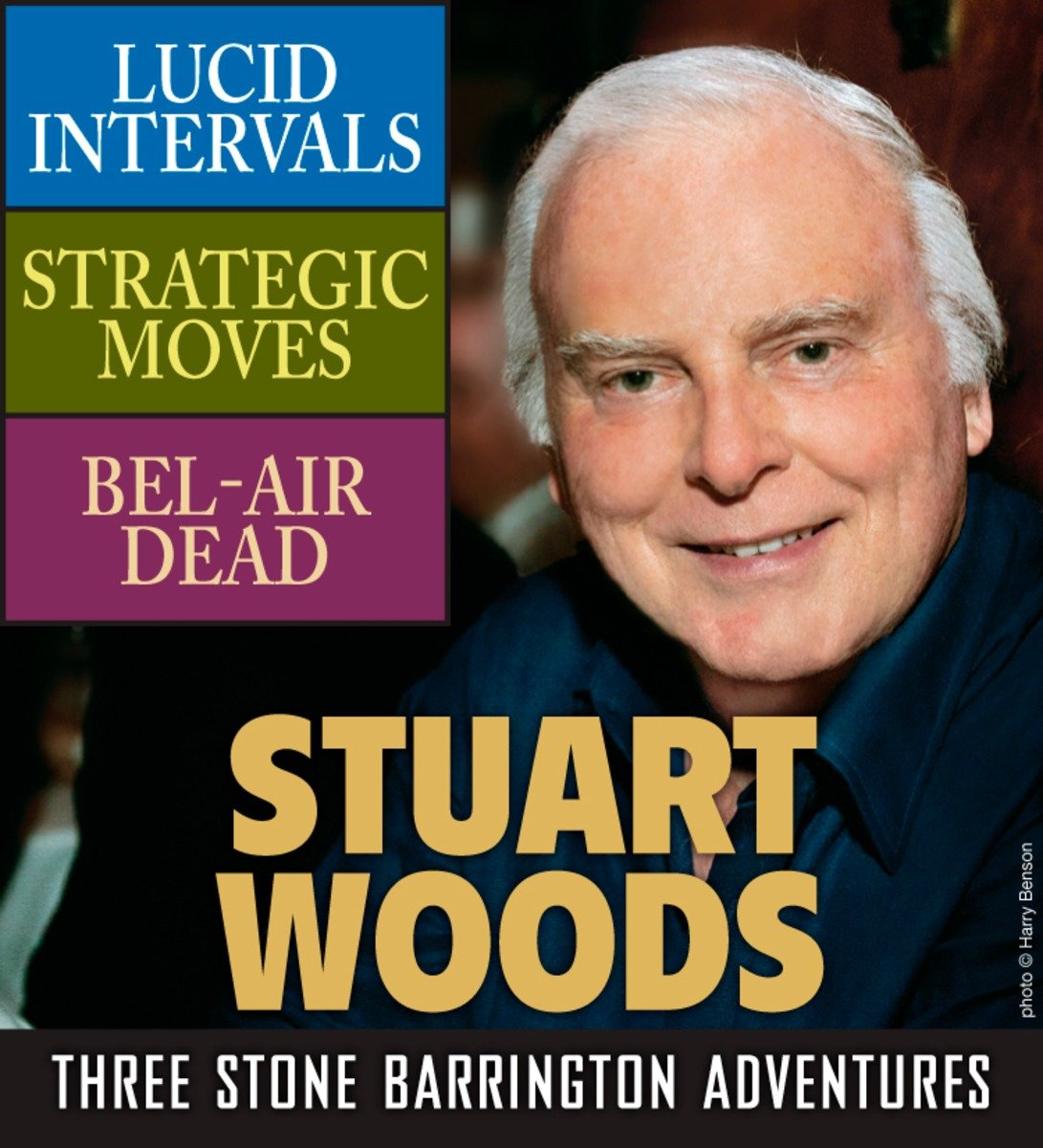 Cover image for Stuart Woods: Three Stone Barrington Adventures [electronic resource] :