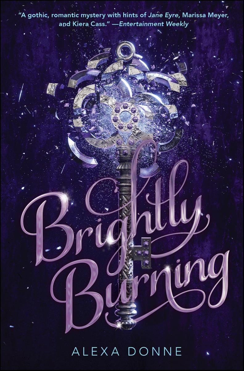 Brightly burning cover image
