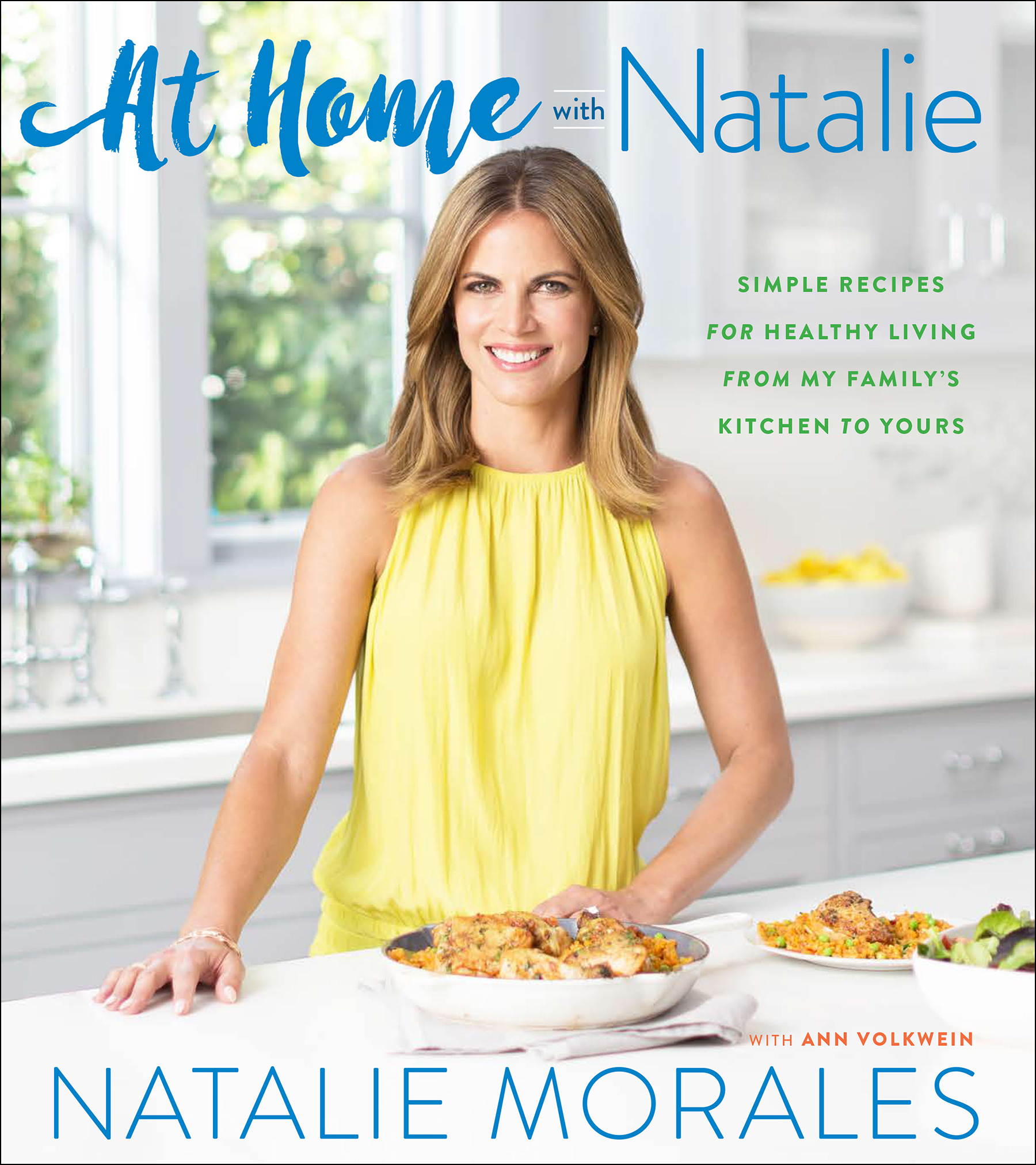 Umschlagbild für At Home with Natalie [electronic resource] : Simple Recipes for Healthy Living from My Family's Kitchen to Yours