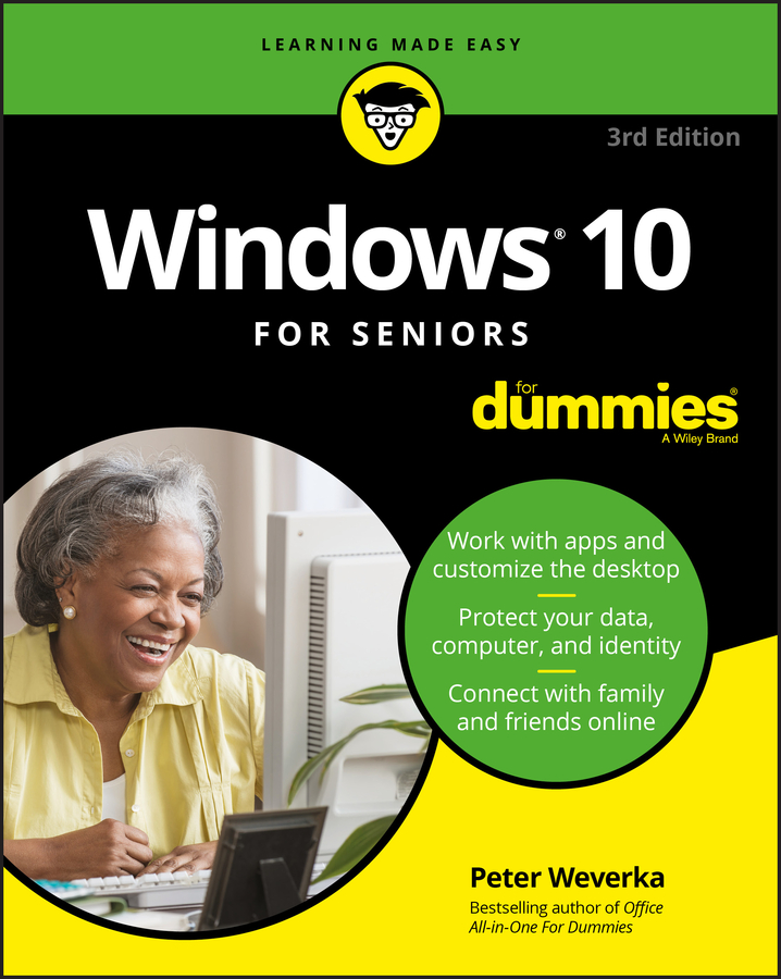 Windows 10 for seniors for dummies cover image