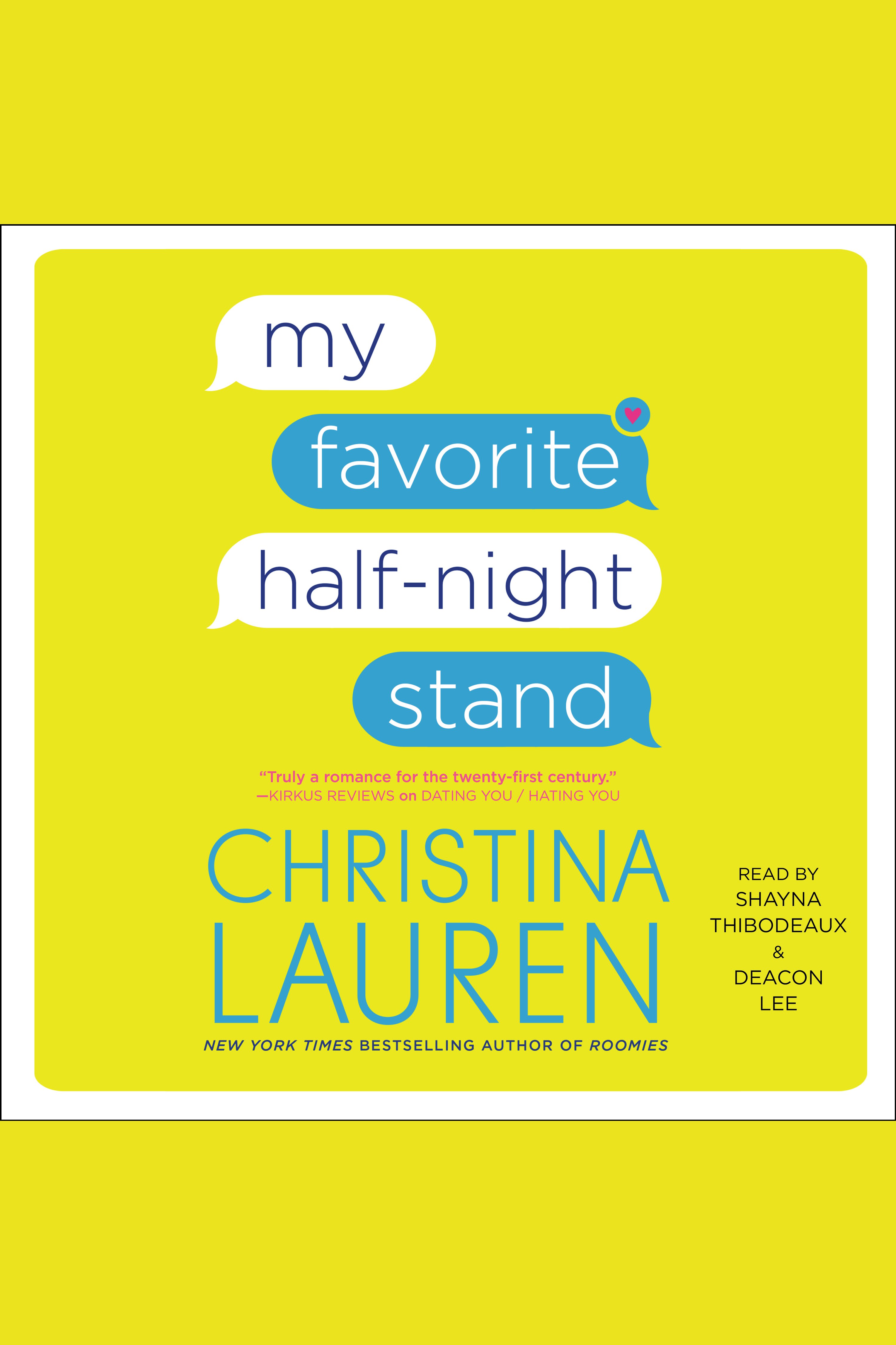 Umschlagbild für My Favorite Half-Night Stand [electronic resource] :
