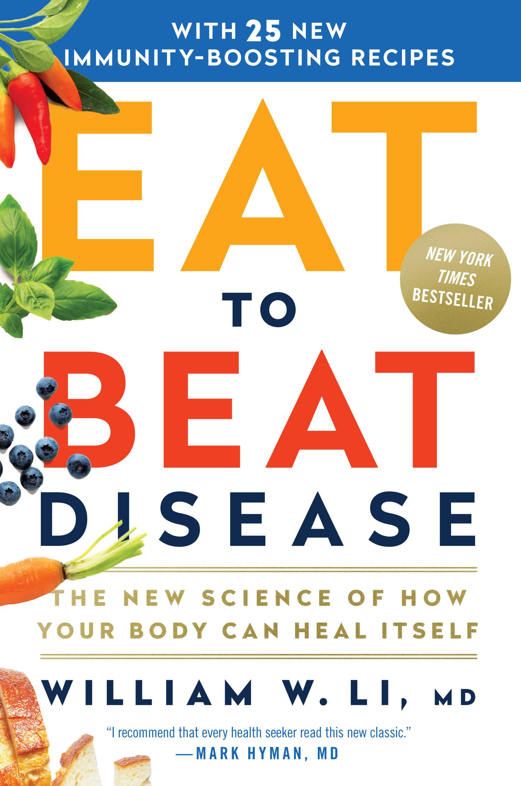 Umschlagbild für Eat to Beat Disease [electronic resource] : The New Science of How Your Body Can Heal Itself
