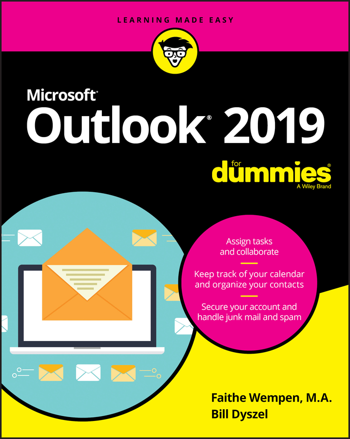 Outlook 2019 for dummies cover image