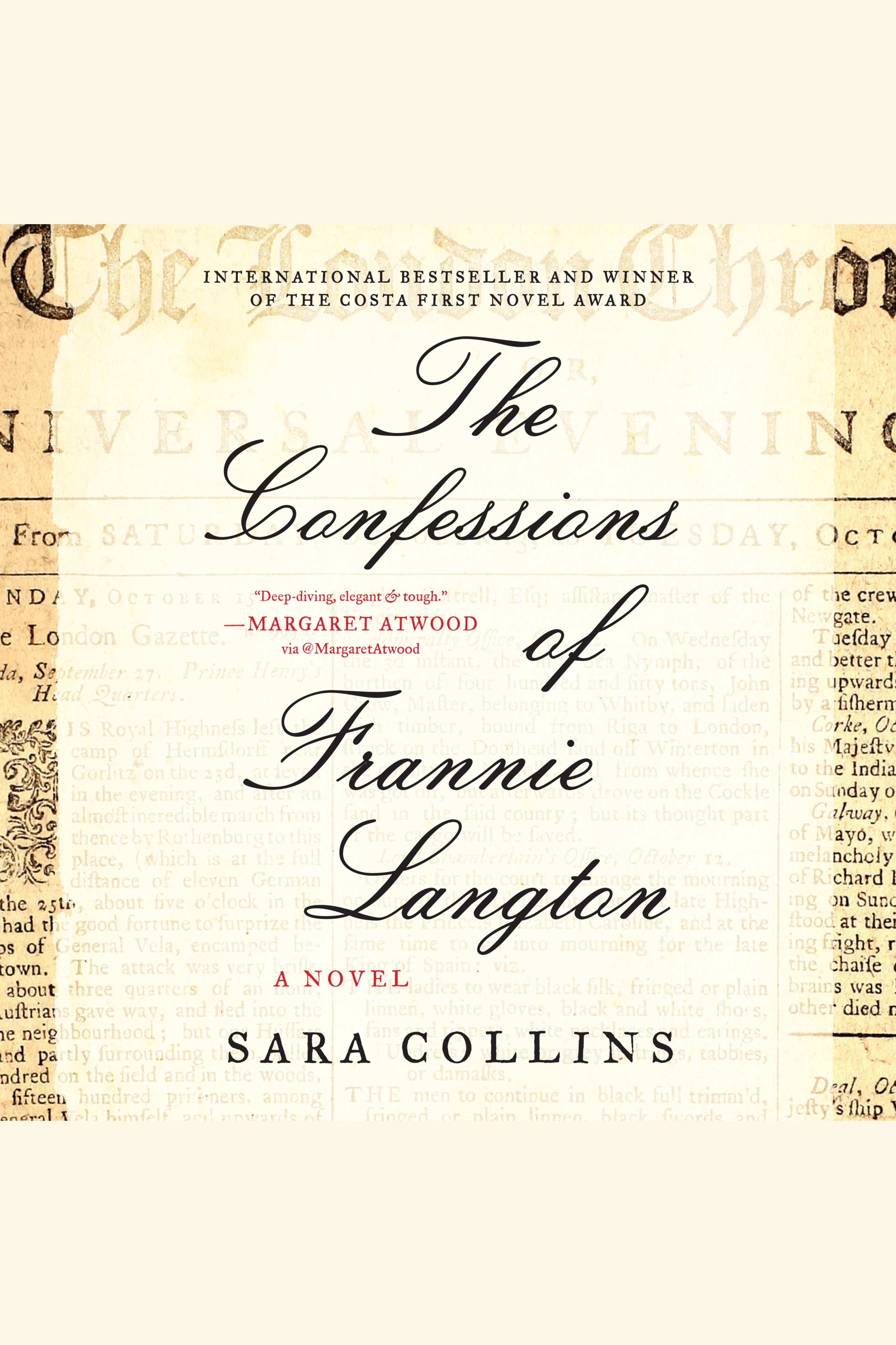 Cover image for The Confessions of Frannie Langton [electronic resource] :