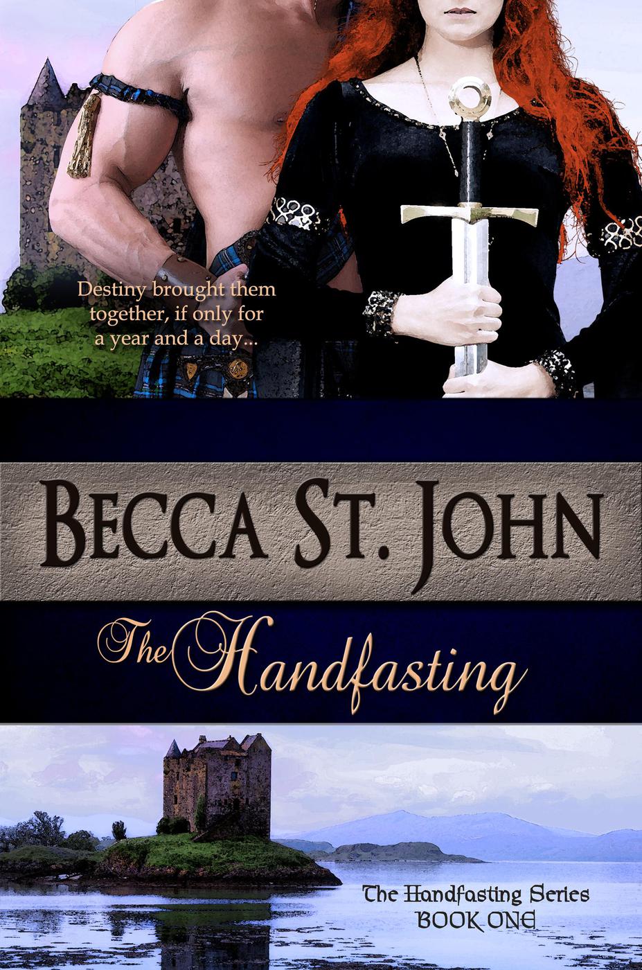 Cover image for The Handfasting (The Handfasting Series, #1) [electronic resource] :