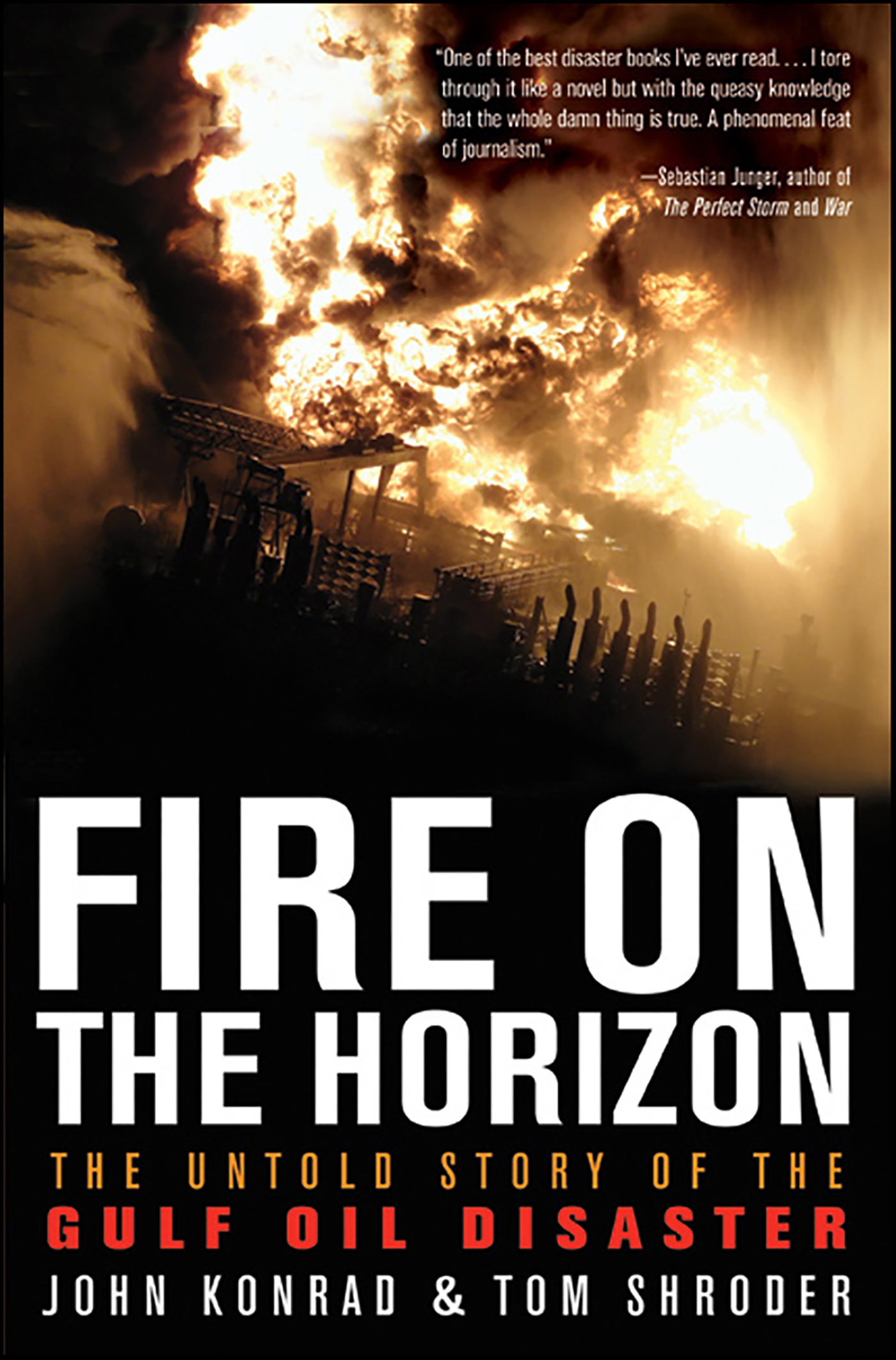 Fire on the horizon cover image