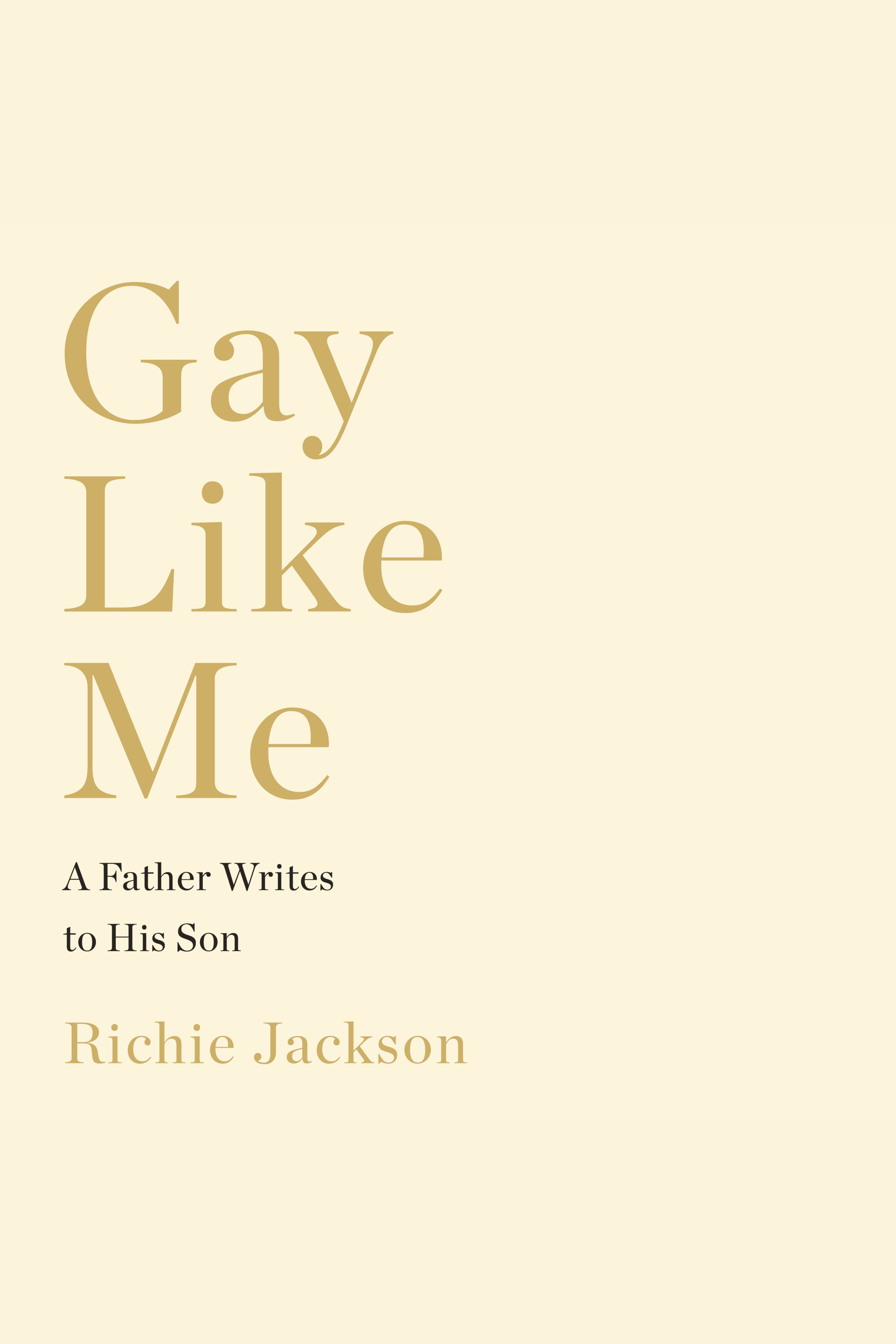 Gay like me a father writes to his son cover image