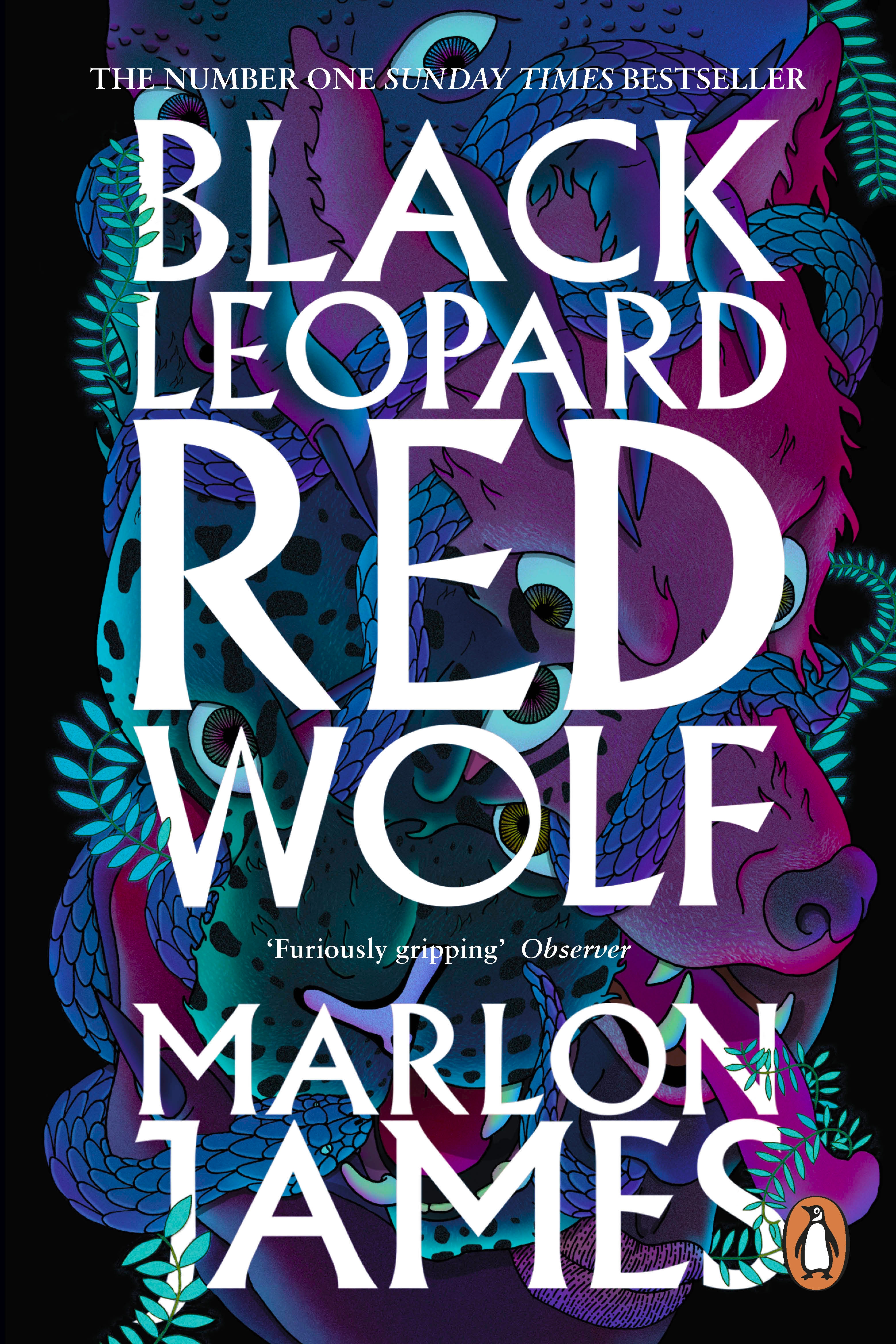 Black leopard red wolf