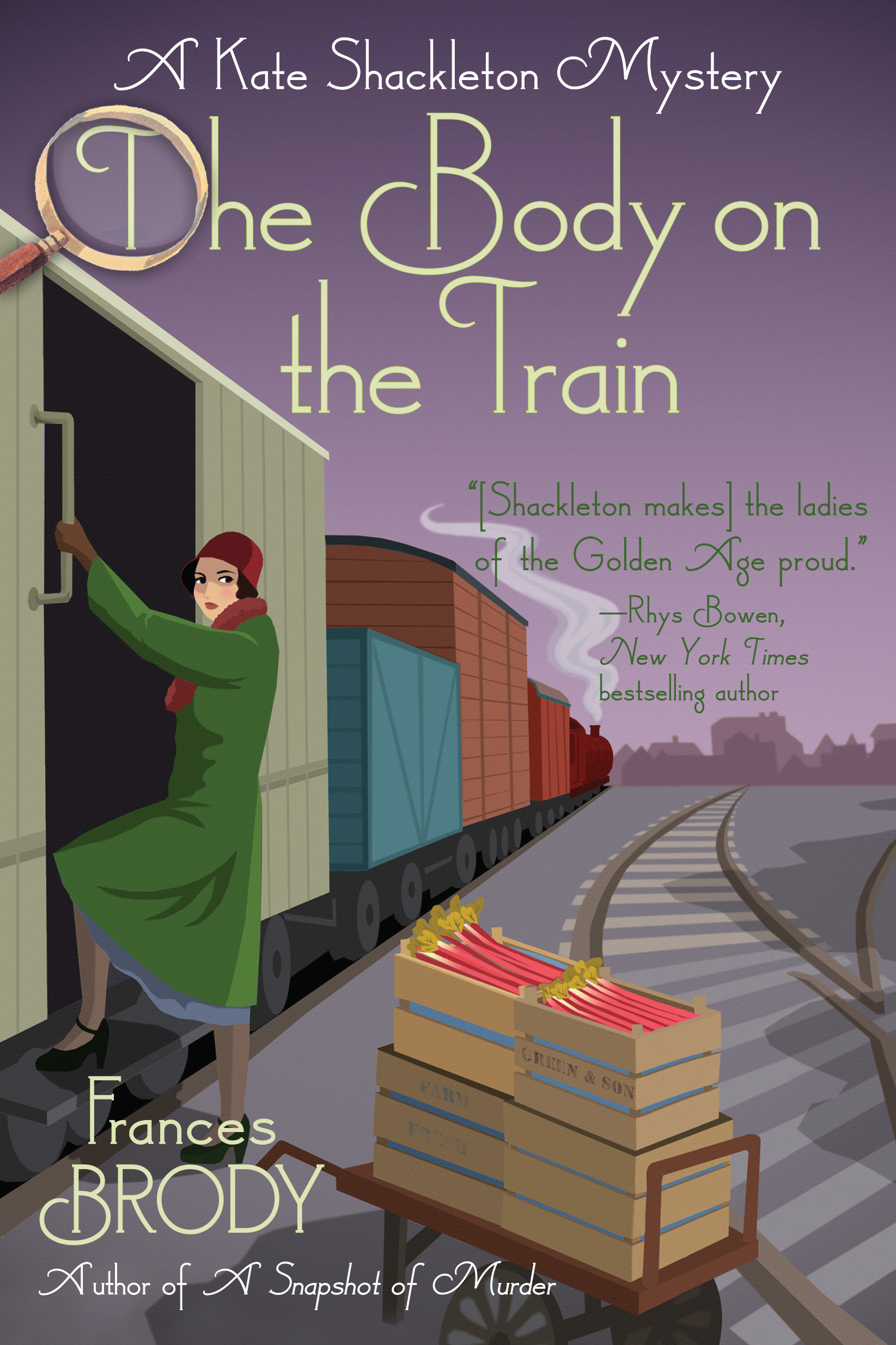 Cover image for The Body on the Train [electronic resource] : A Kate Shackleton Mystery
