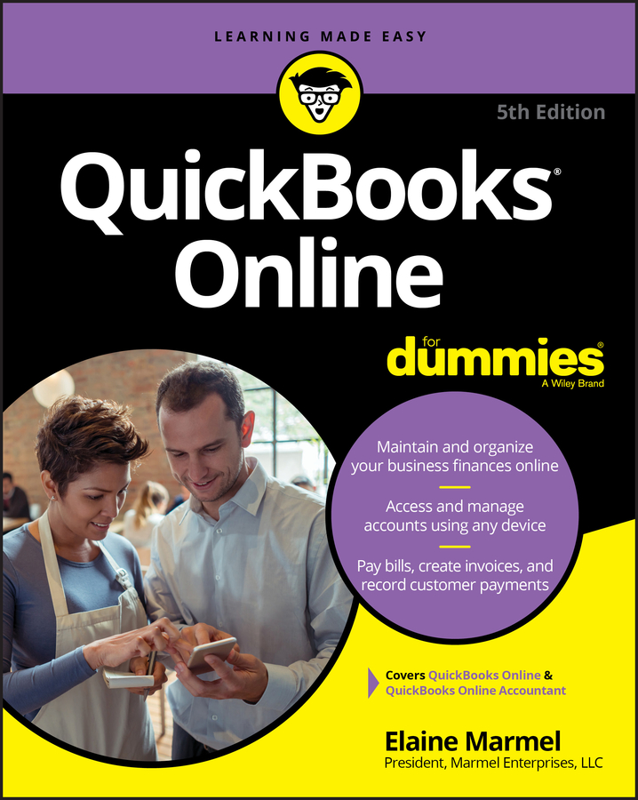 QuickBooks online for dummies cover image