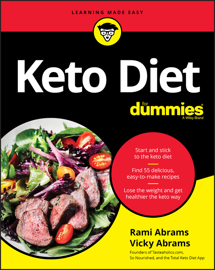Keto diet For dummies cover image
