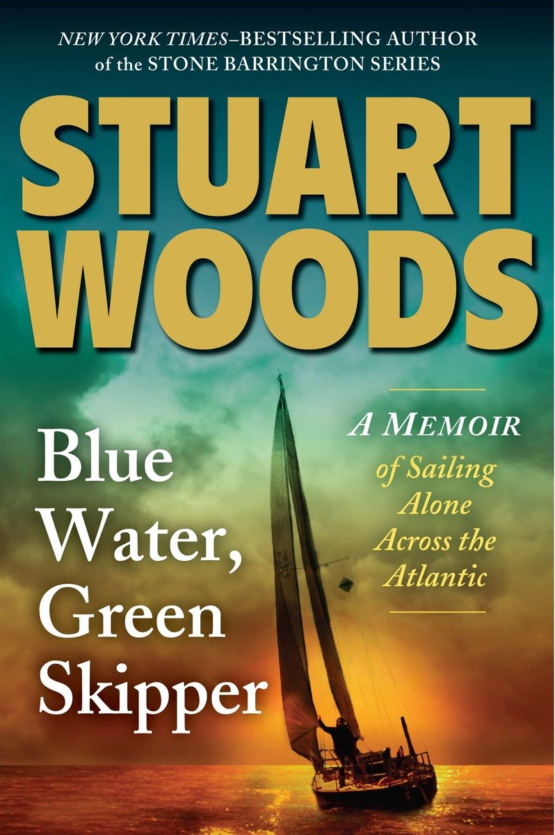 Umschlagbild für Blue Water, Green Skipper [electronic resource] : A Memoir of Sailing Alone Across the Atlantic