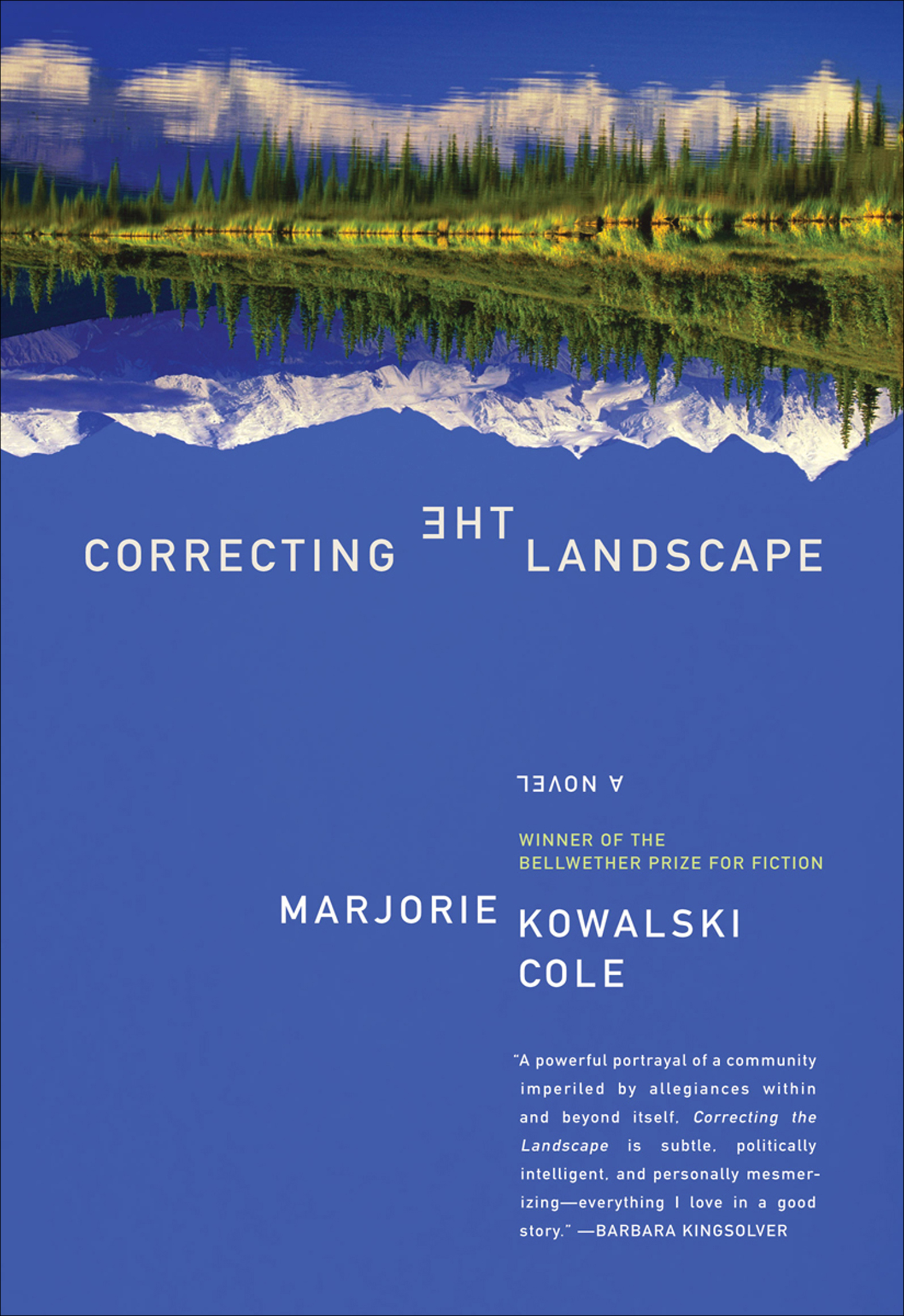 Cover image for Correcting the Landscape [electronic resource] : A Novel