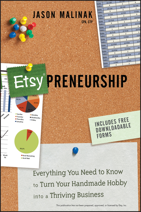 Etsy-preneurship everything you need to know to turn your handmade hobby into a thriving business cover image