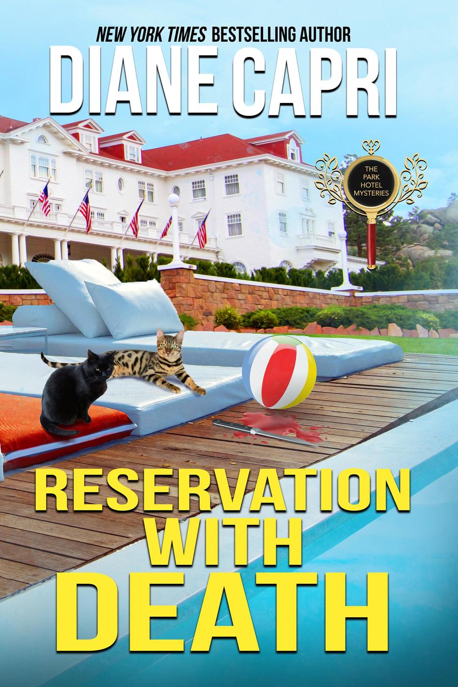 Umschlagbild für Reservation with Death: A Park Hotel Mystery (The Park Hotel Mysteries, #1) [electronic resource] :