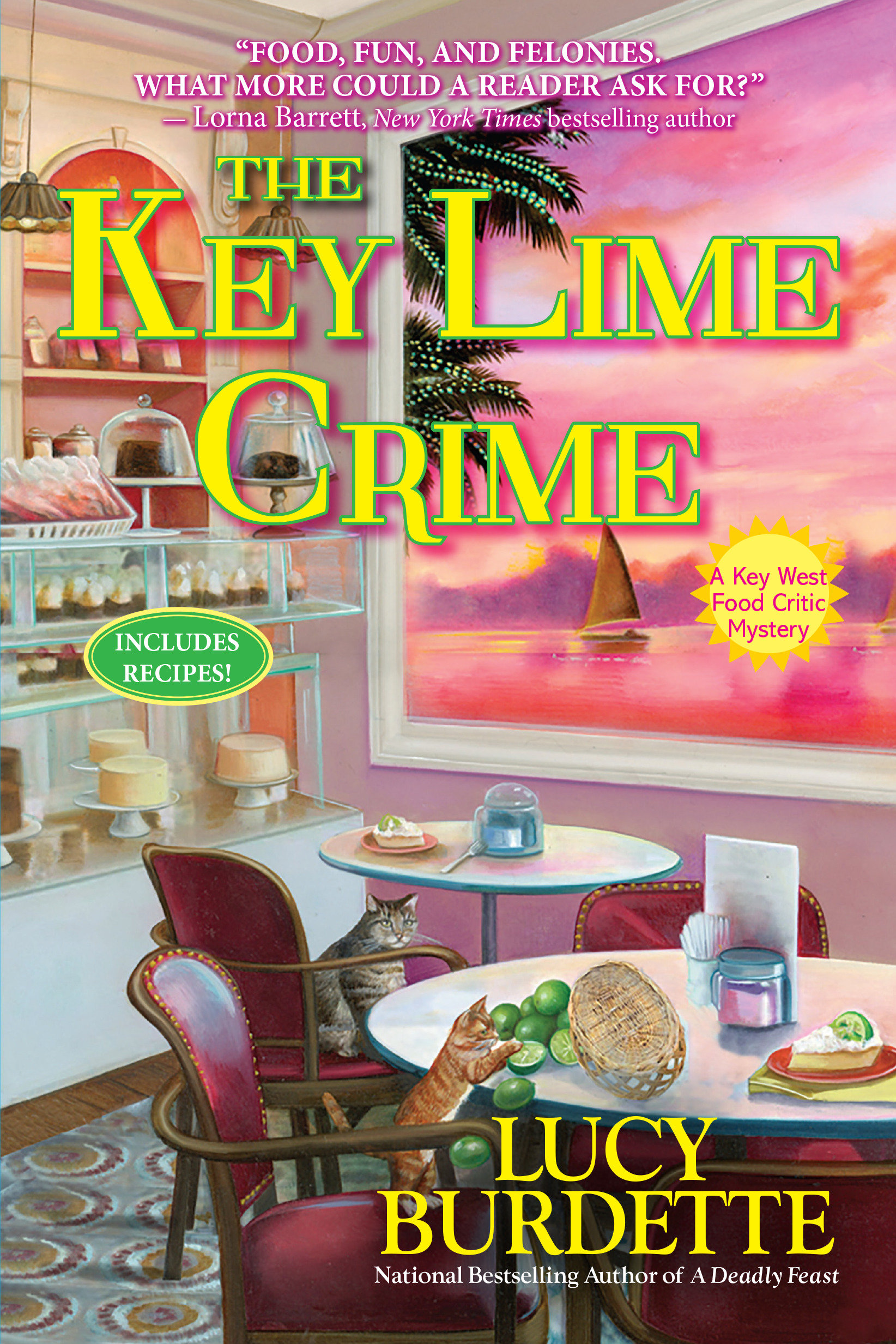 Imagen de portada para The Key Lime Crime [electronic resource] : A Key West Food Critic Mystery