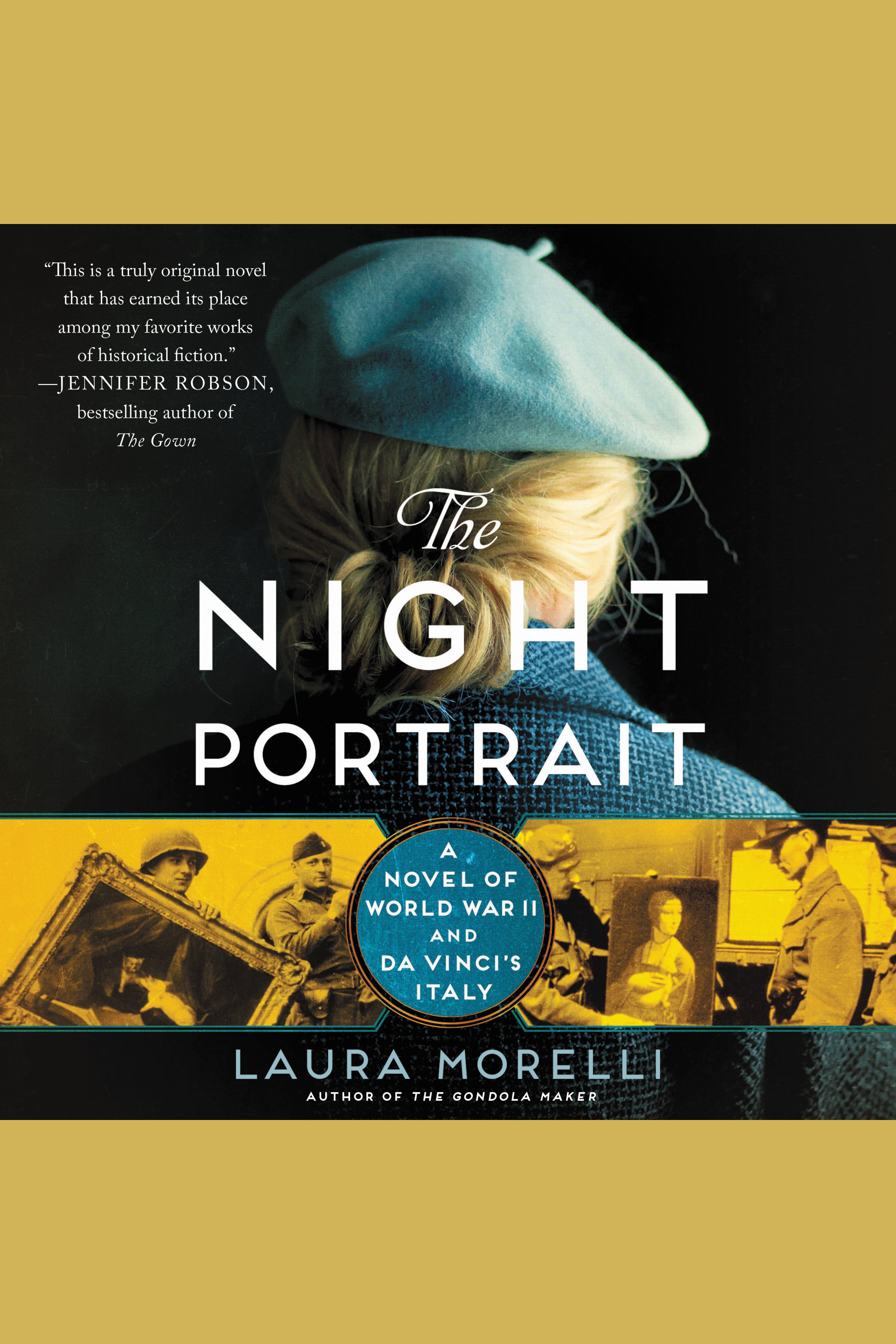 Cover image for Night Portrait, The [electronic resource] : A Novel of World War II and da Vinci's Italy