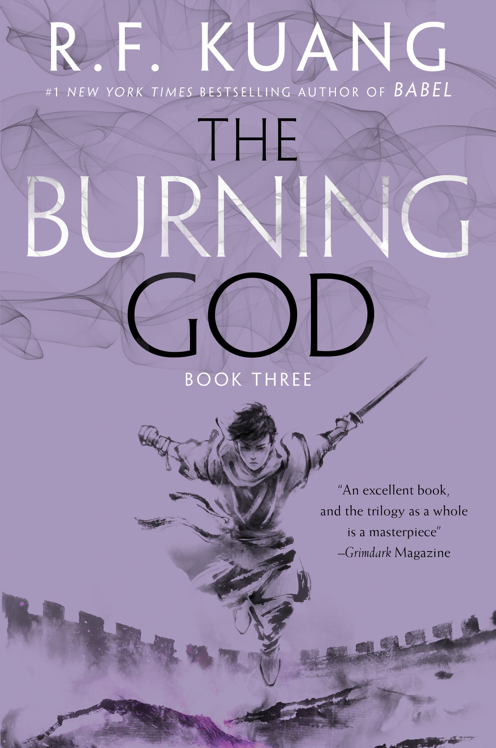 Cover image for The Burning God [electronic resource] :