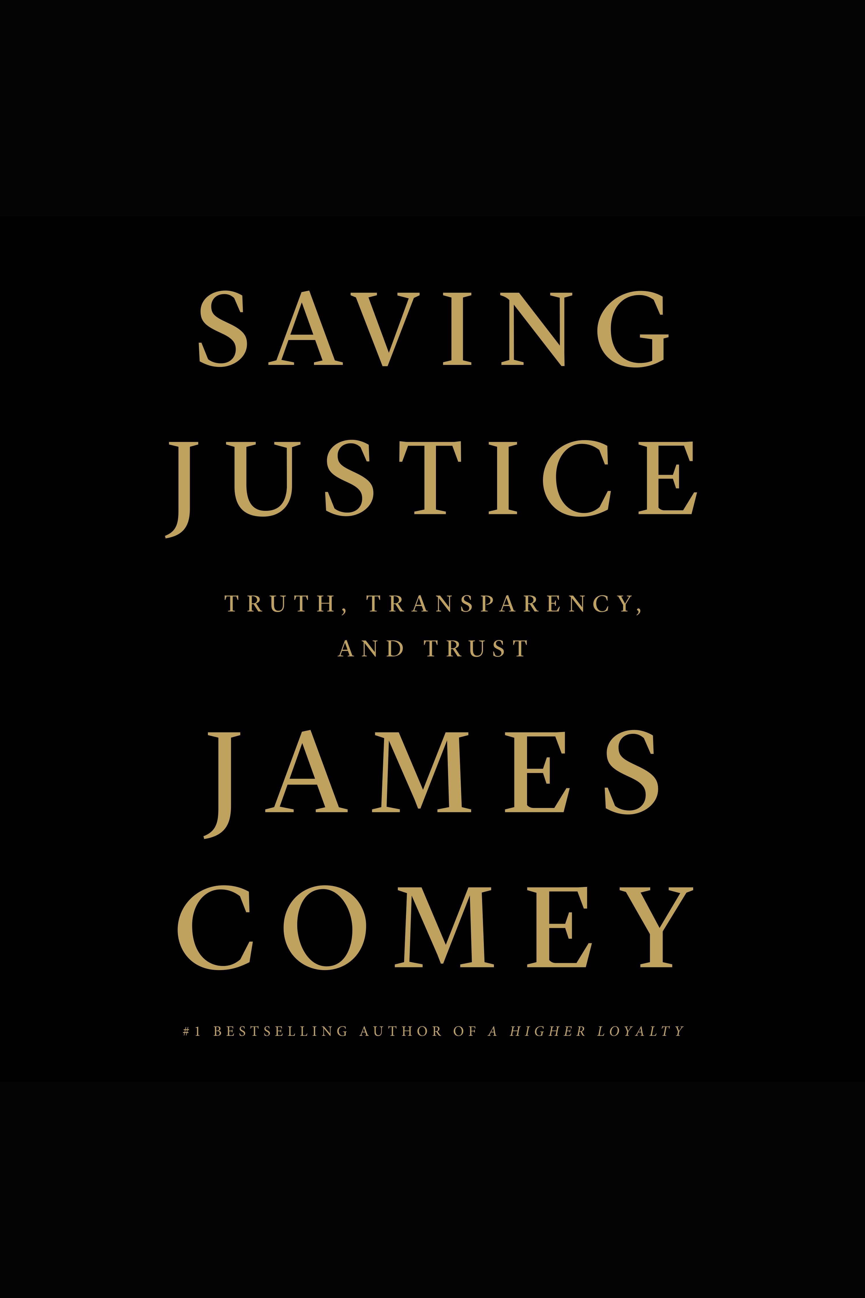 Saving Justice Truth, Transparency, and Trust cover image