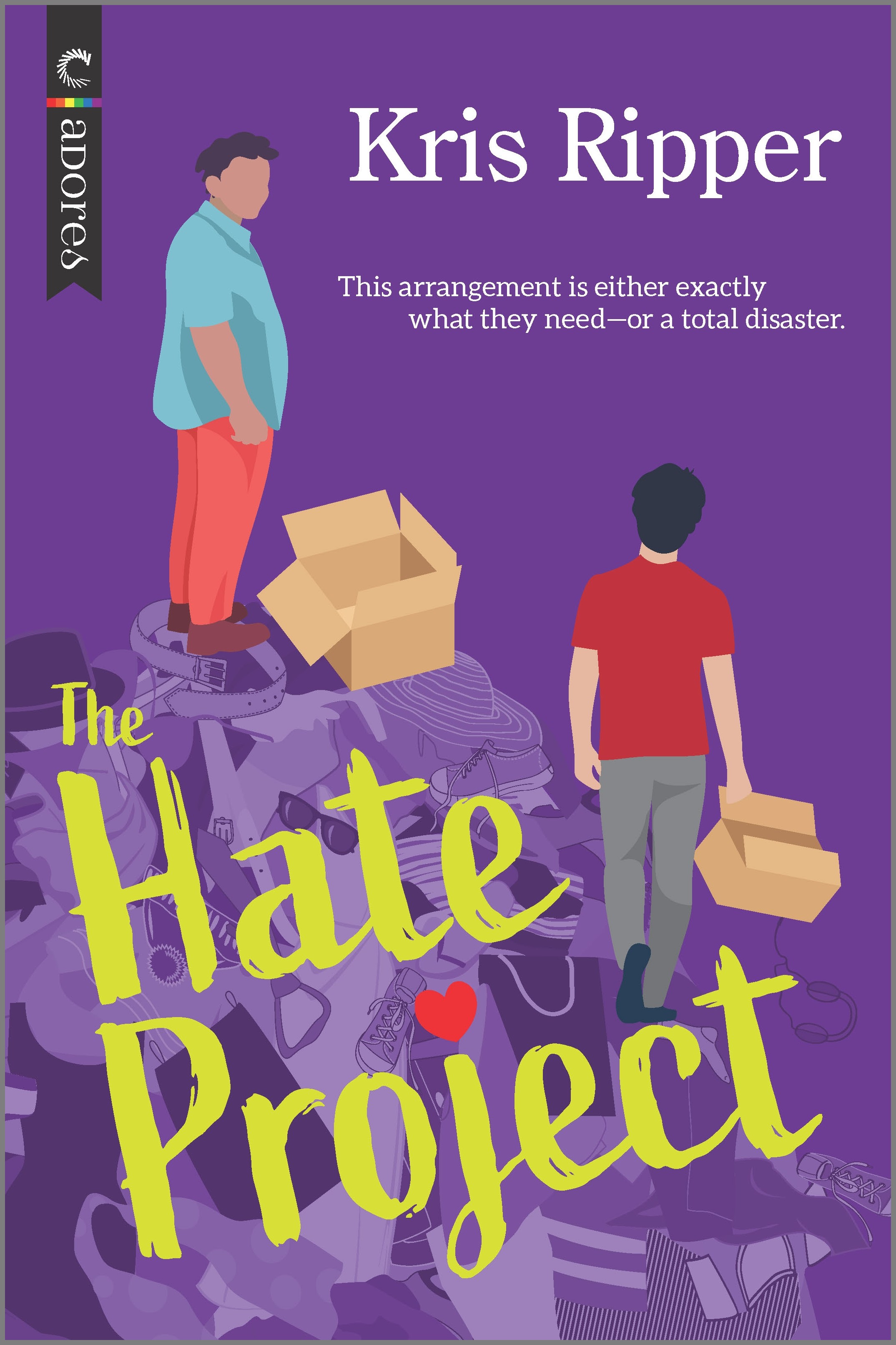 Cover image for The Hate Project [electronic resource] : An Enemies to Lovers Romance