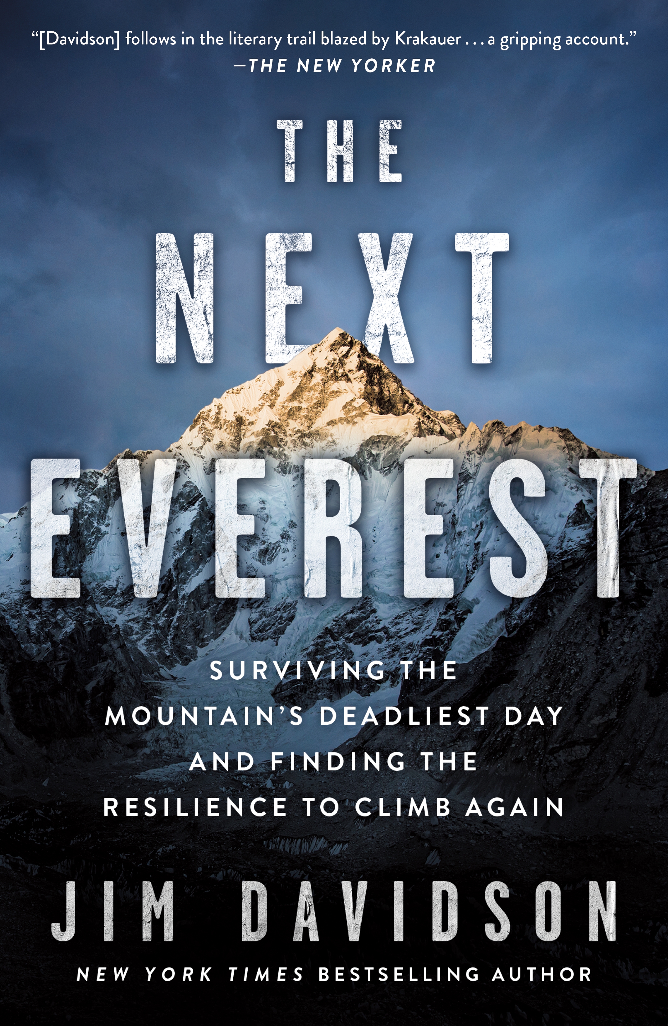 The Next Everest Surviving the Mountain's Deadliest Day and Finding the Resilience to Climb Again cover image