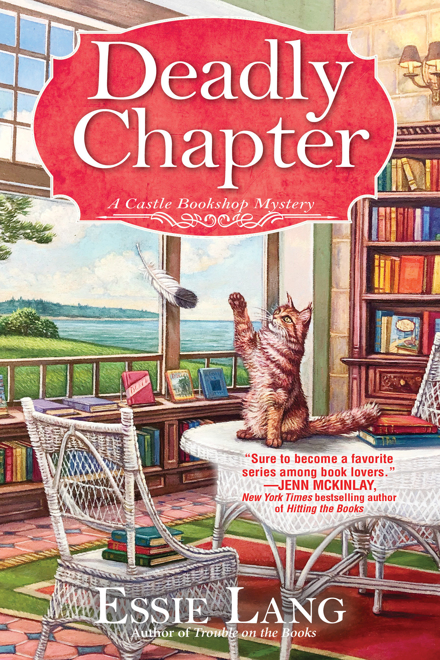 Cover image for A Deadly Chapter [electronic resource] : A Castle Bookshop Mystery