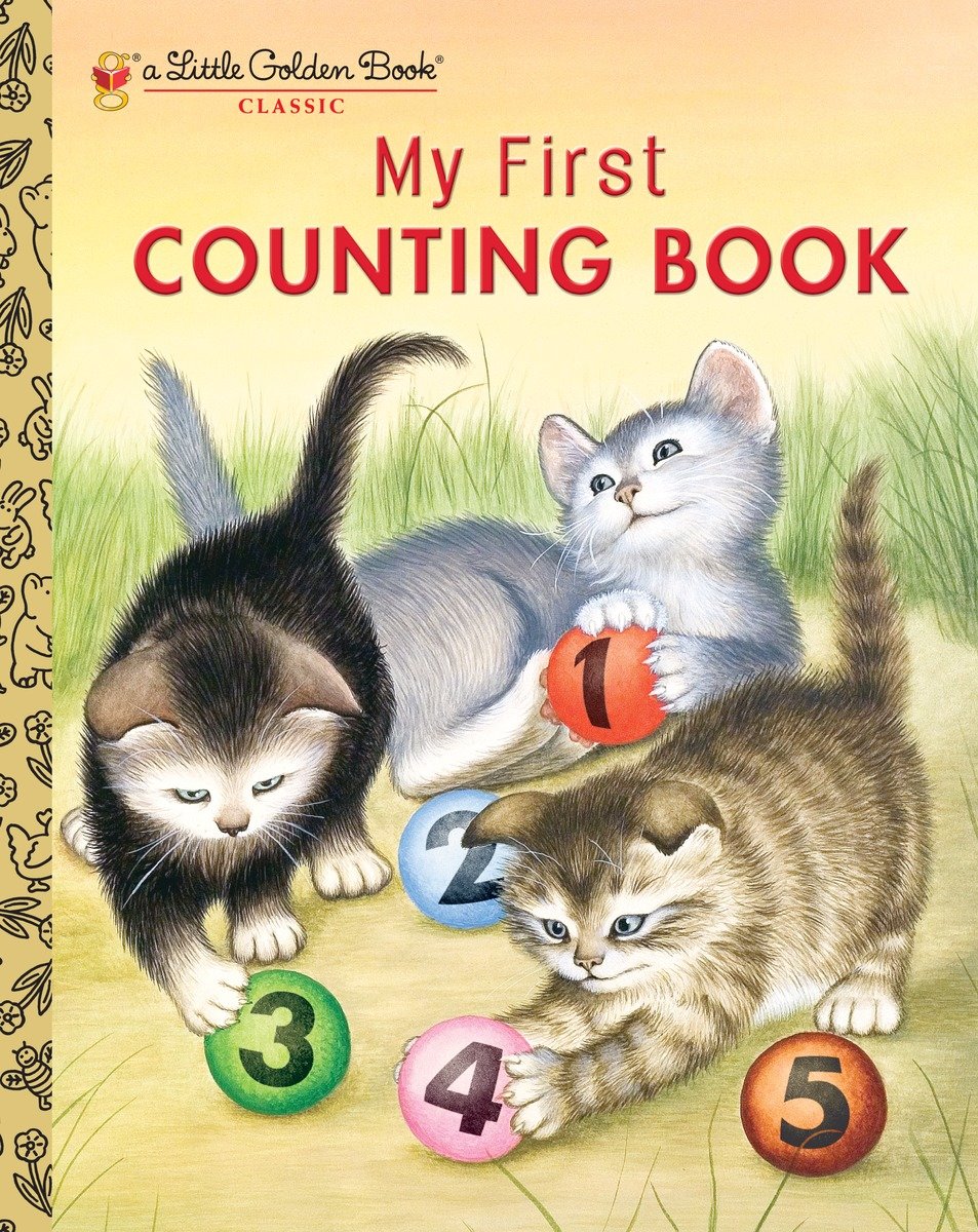 My first counting book cover image
