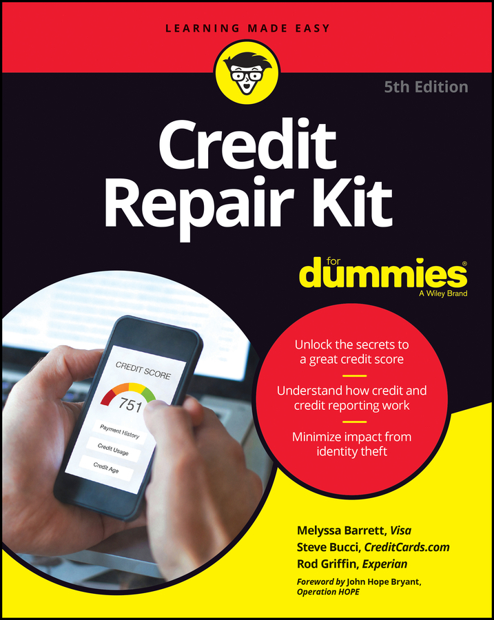Cover image for Credit Repair Kit For Dummies [electronic resource] :