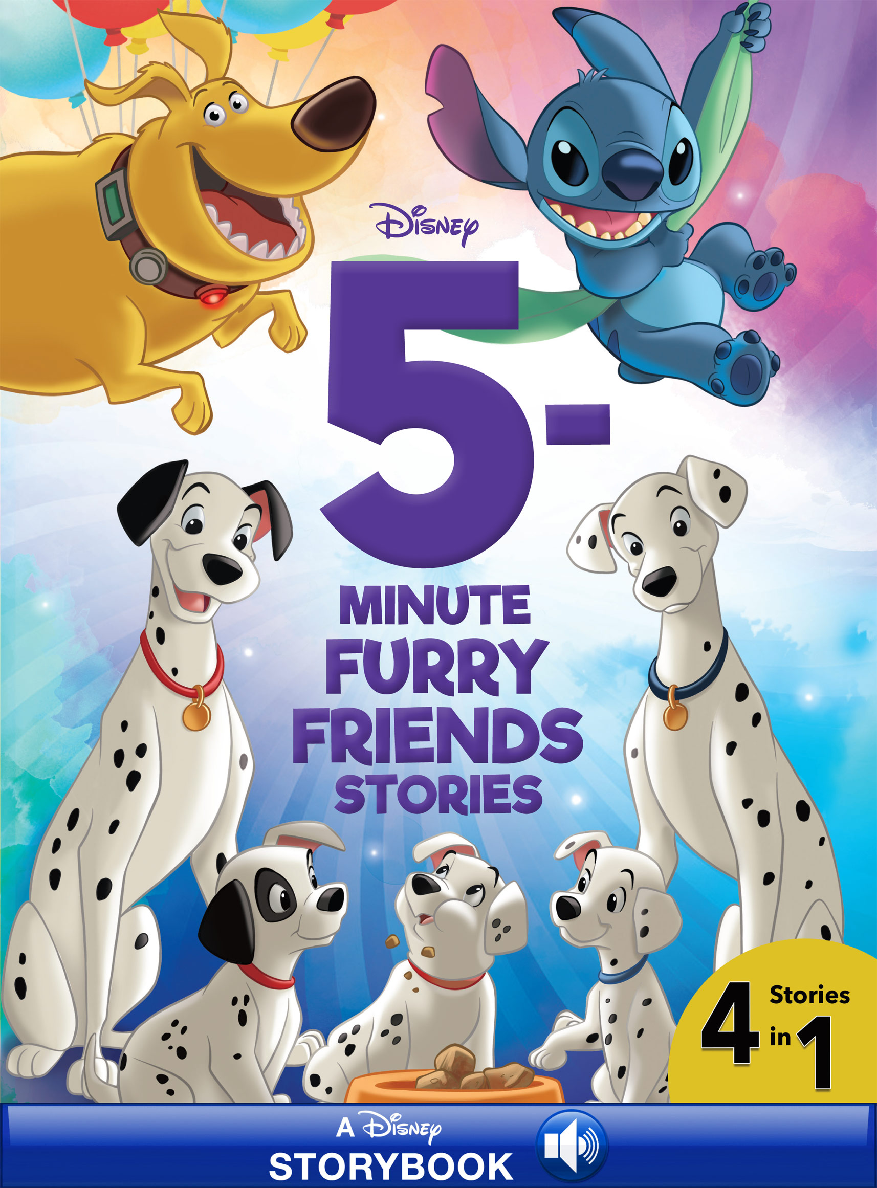 5-Minute Disney Furry Friends Stories 4 Stories in 1