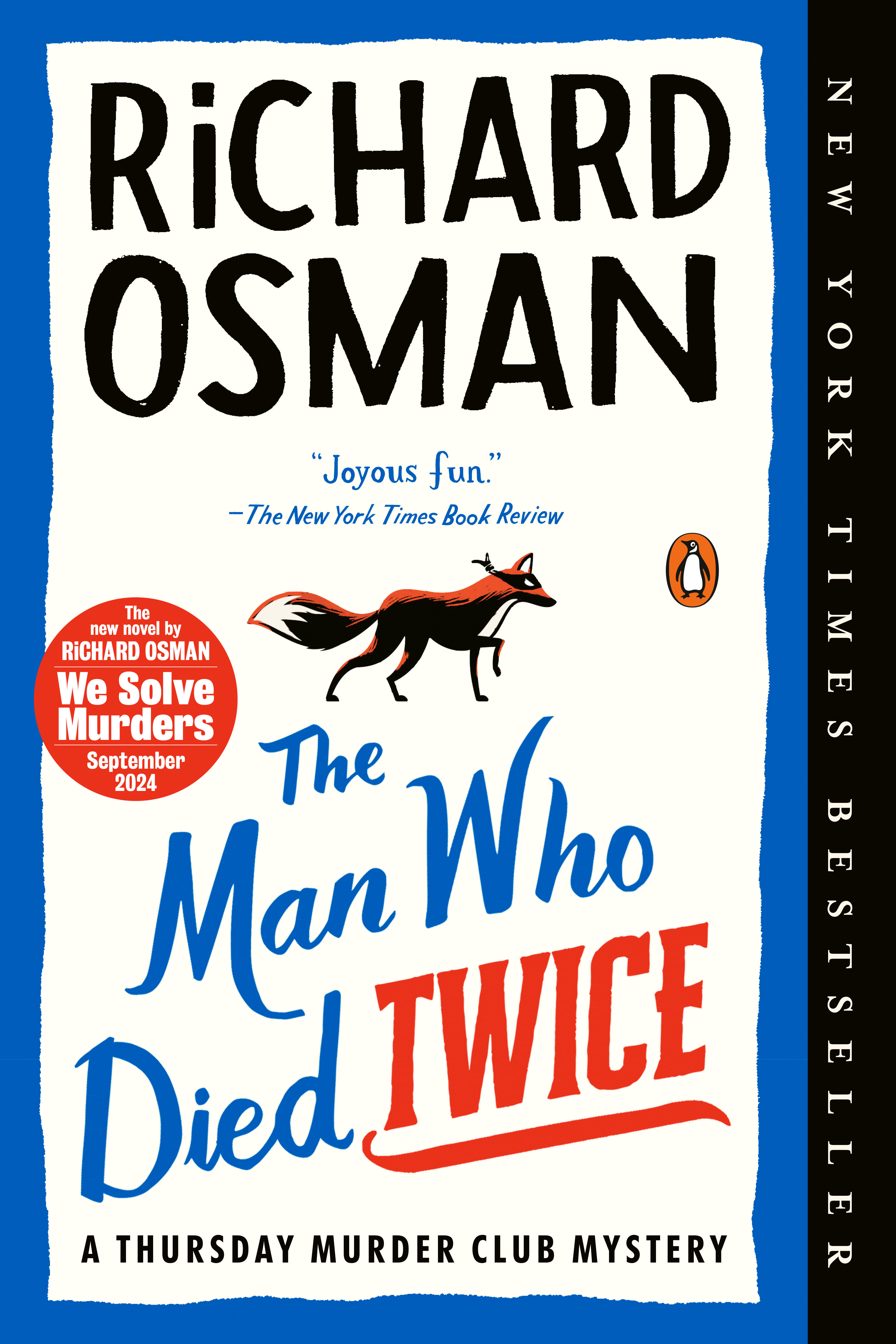 The Man Who Died Twice A Thursday Murder Club Mystery cover image
