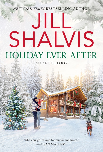 Cover image for Holiday Ever After [electronic resource] : One Snowy Night, Holiday Wishes & Mistletoe in Paradise