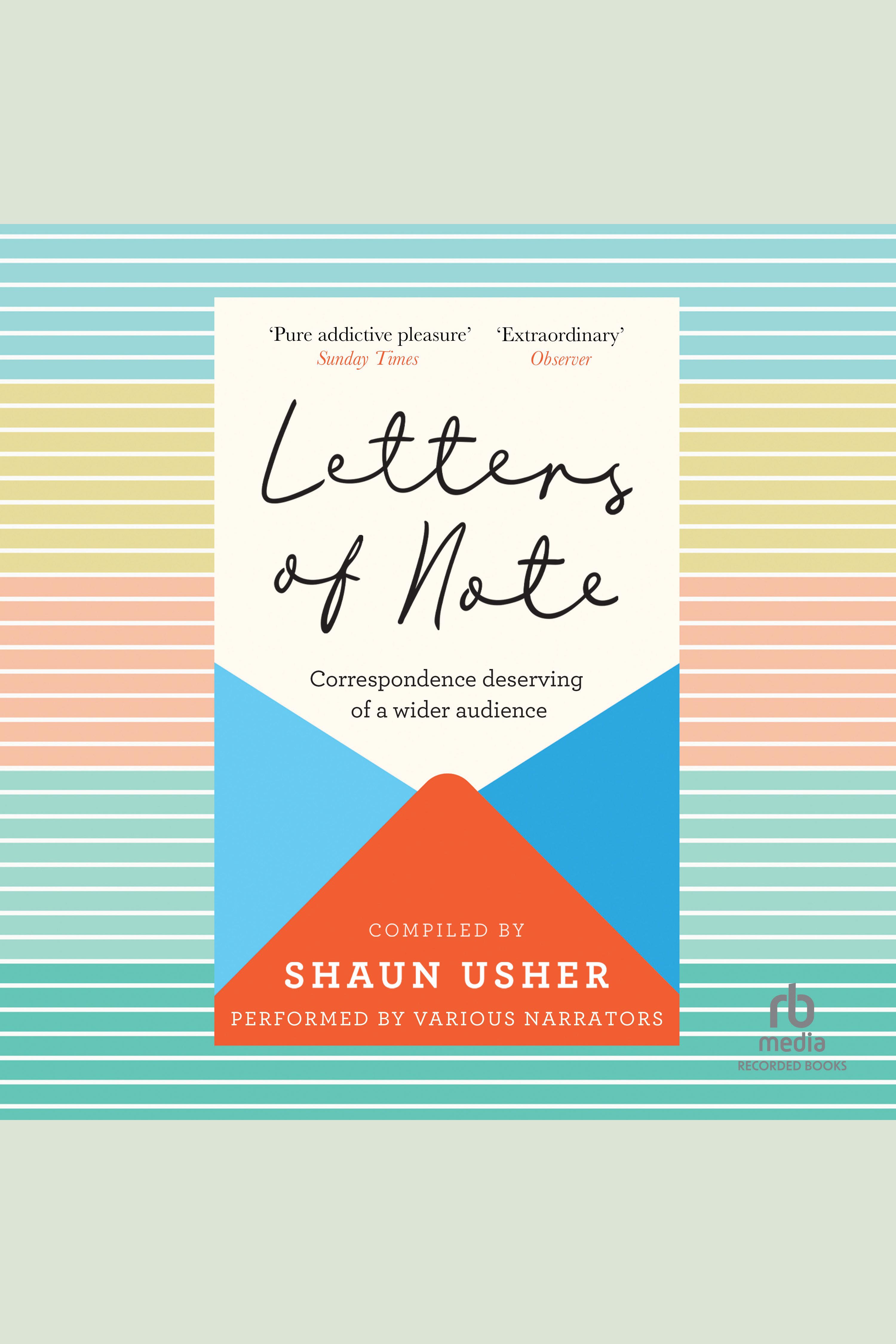 Cover Image of Letters of Note