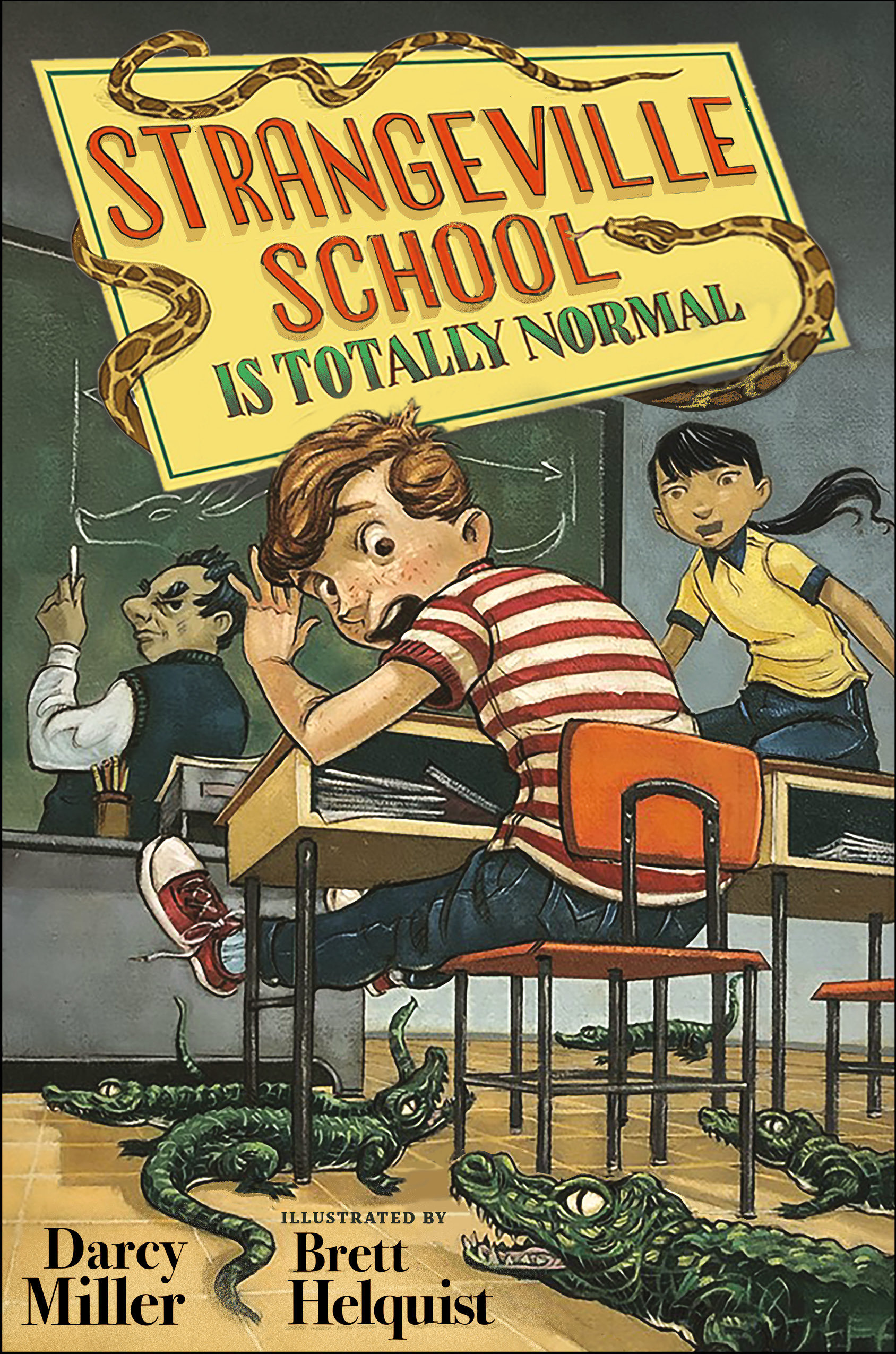 Cover image for Strangeville School Is Totally Normal [electronic resource] :