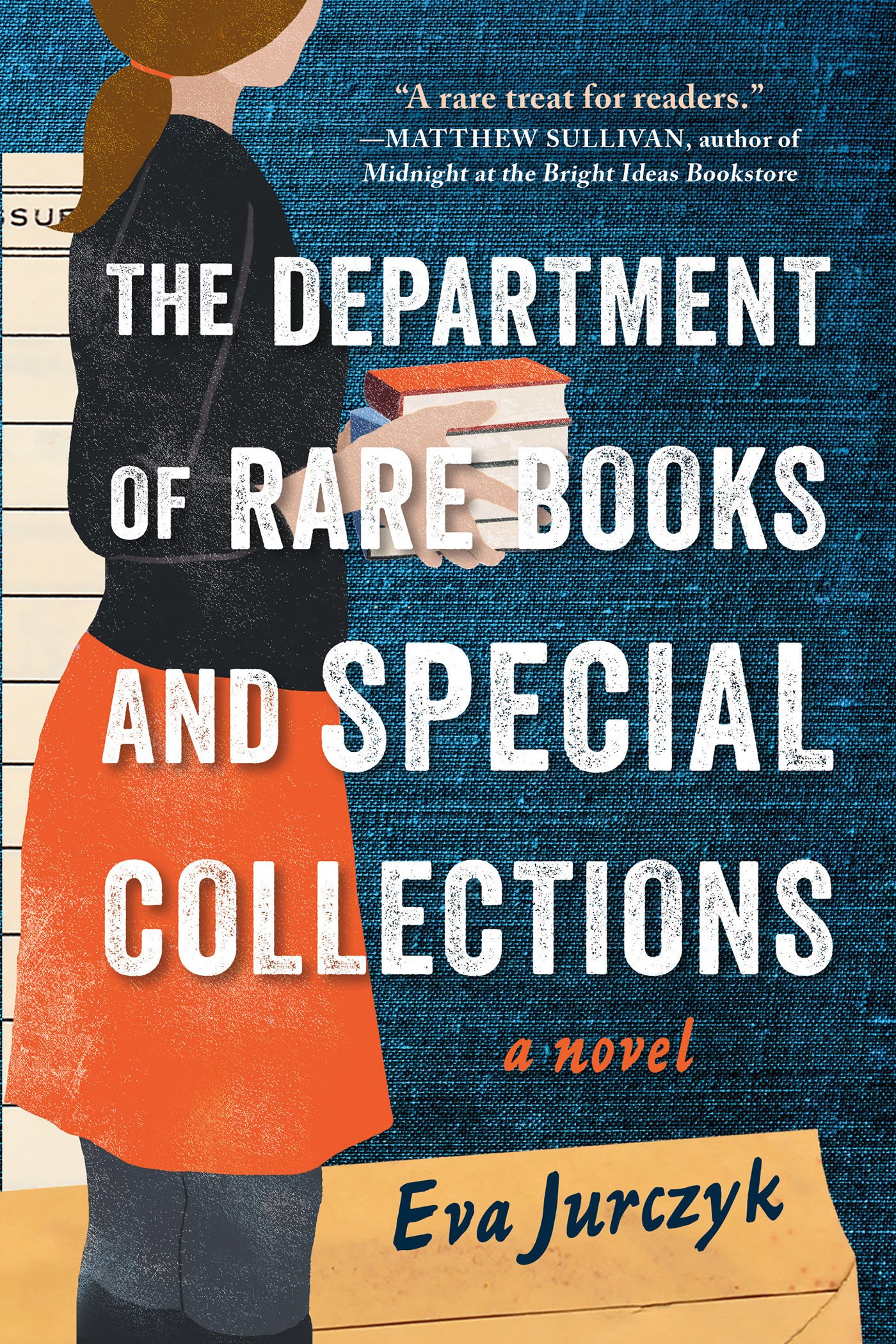 Cover image for The Department of Rare Books and Special Collections [electronic resource] : A Novel