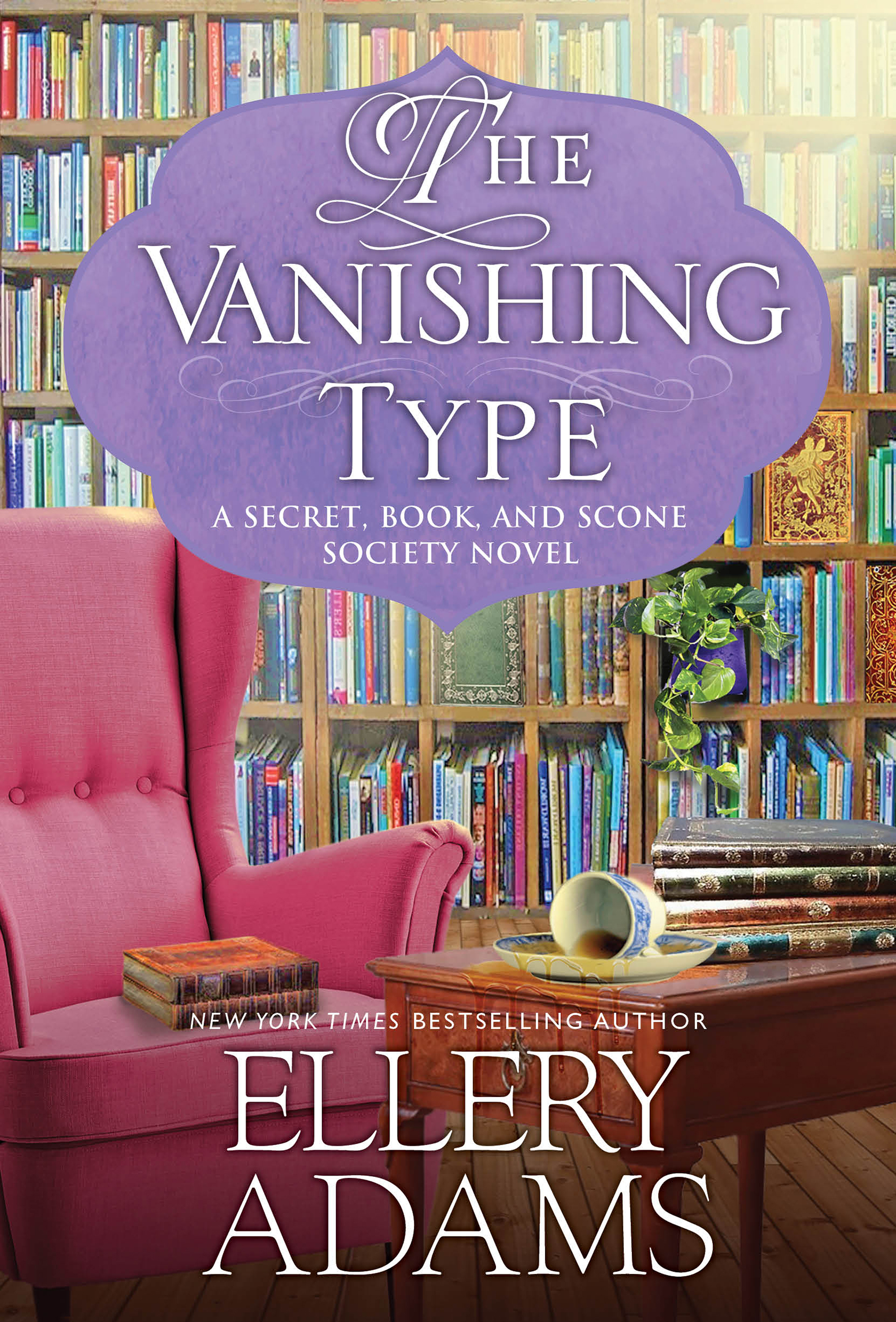 The Vanishing Type A Charming Bookish Cozy Mystery cover image