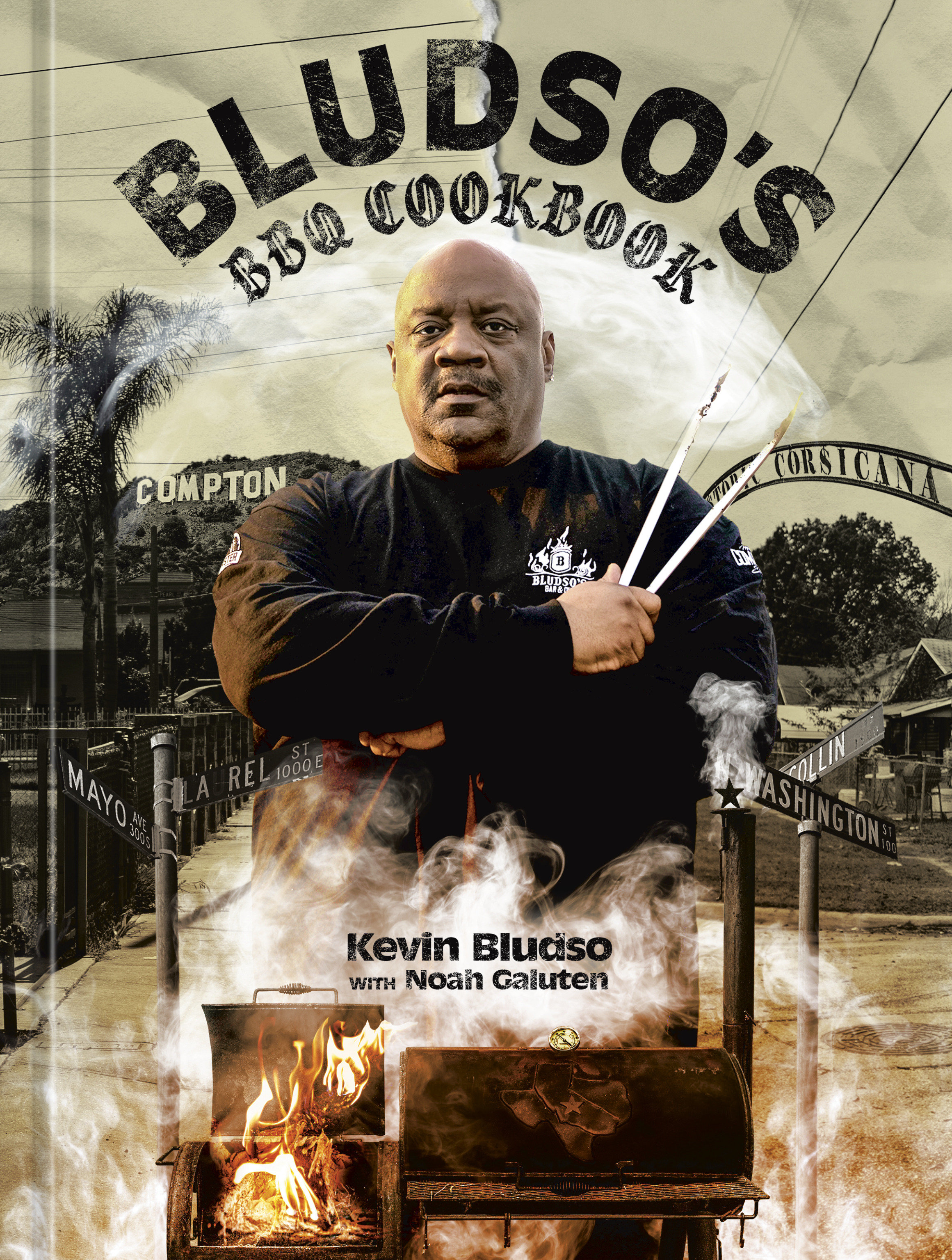 Cover image for Bludso's BBQ Cookbook [electronic resource] : A Family Affair in Smoke and Soul