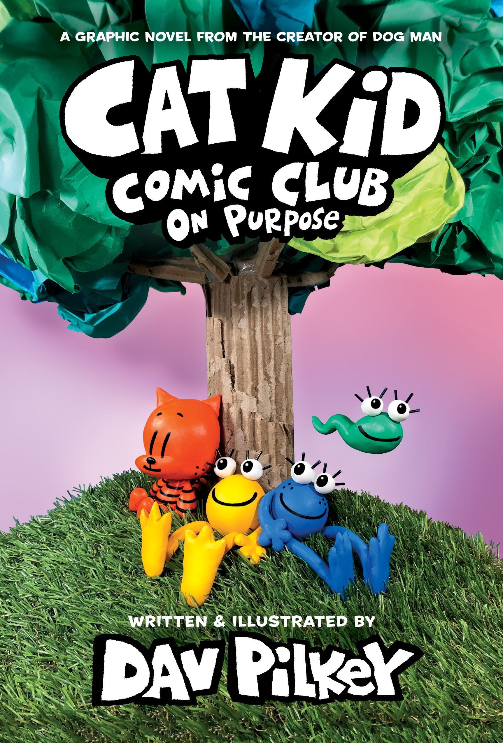 Cover Image of Cat Kid Comic Club: On Purpose: A Graphic Novel (Cat Kid Comic Club #3): From the Creator of Dog Man