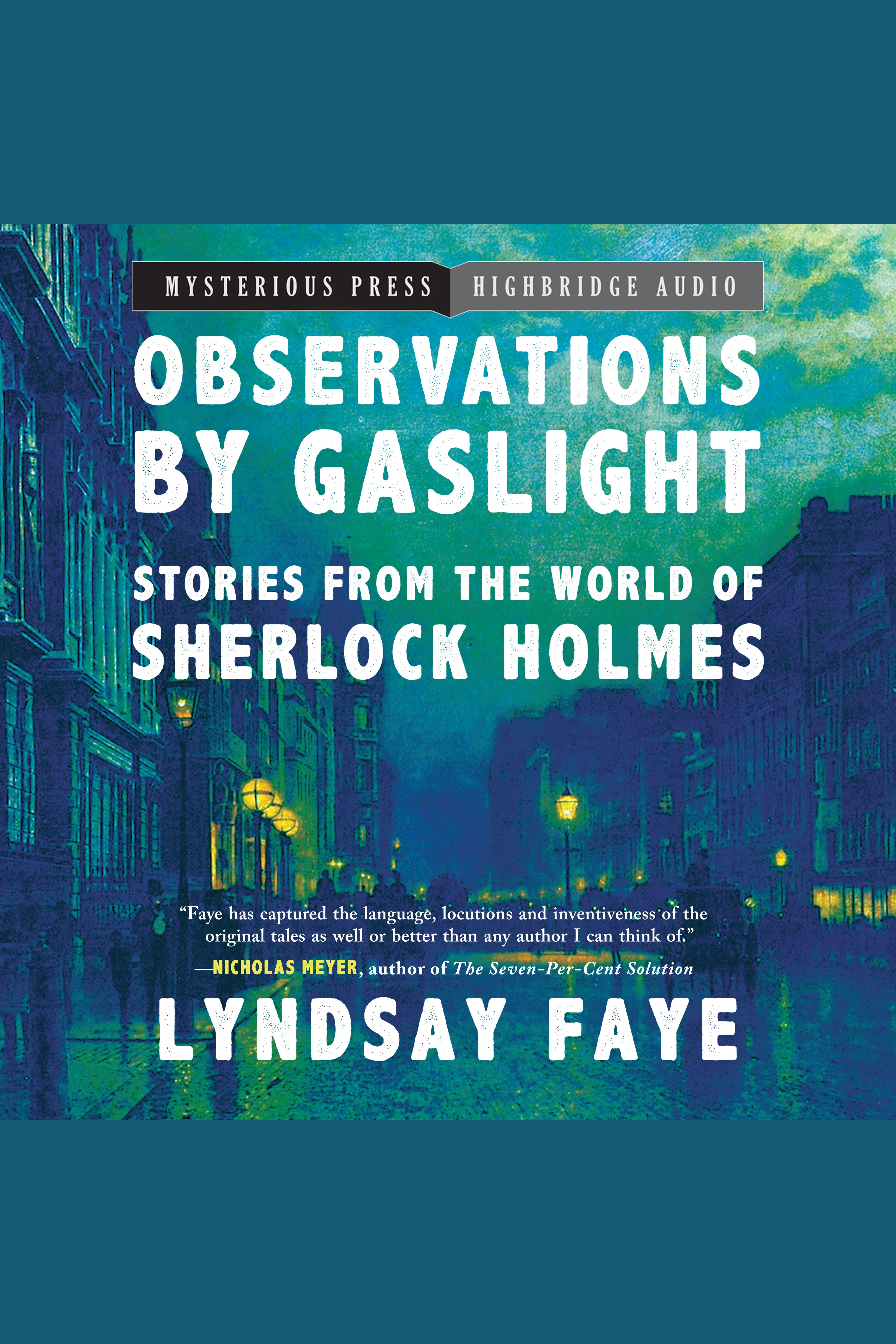 Cover image for Observations by Gaslight [electronic resource] : Stories from the World of Sherlock Holmes