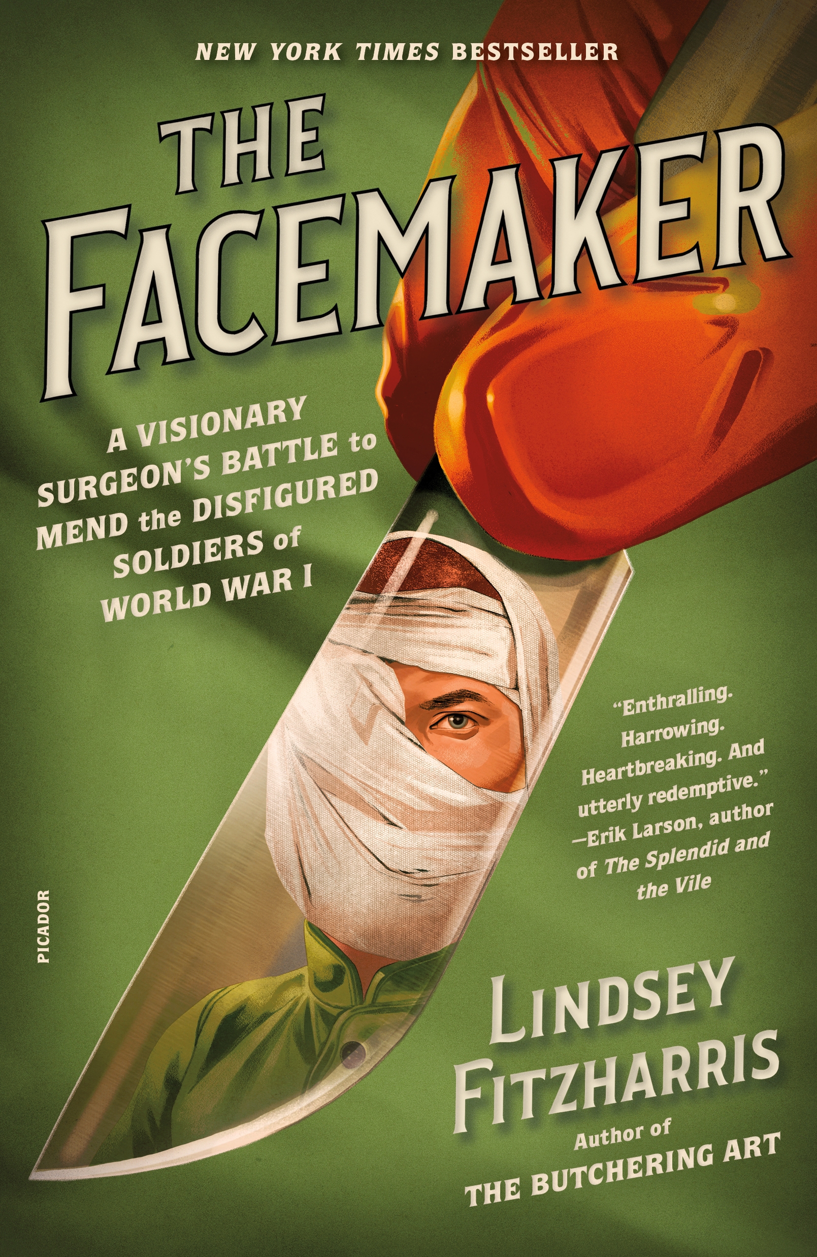 The Facemaker A Visionary Surgeon's Battle to Mend the Disfigured Soldiers of World War I cover image