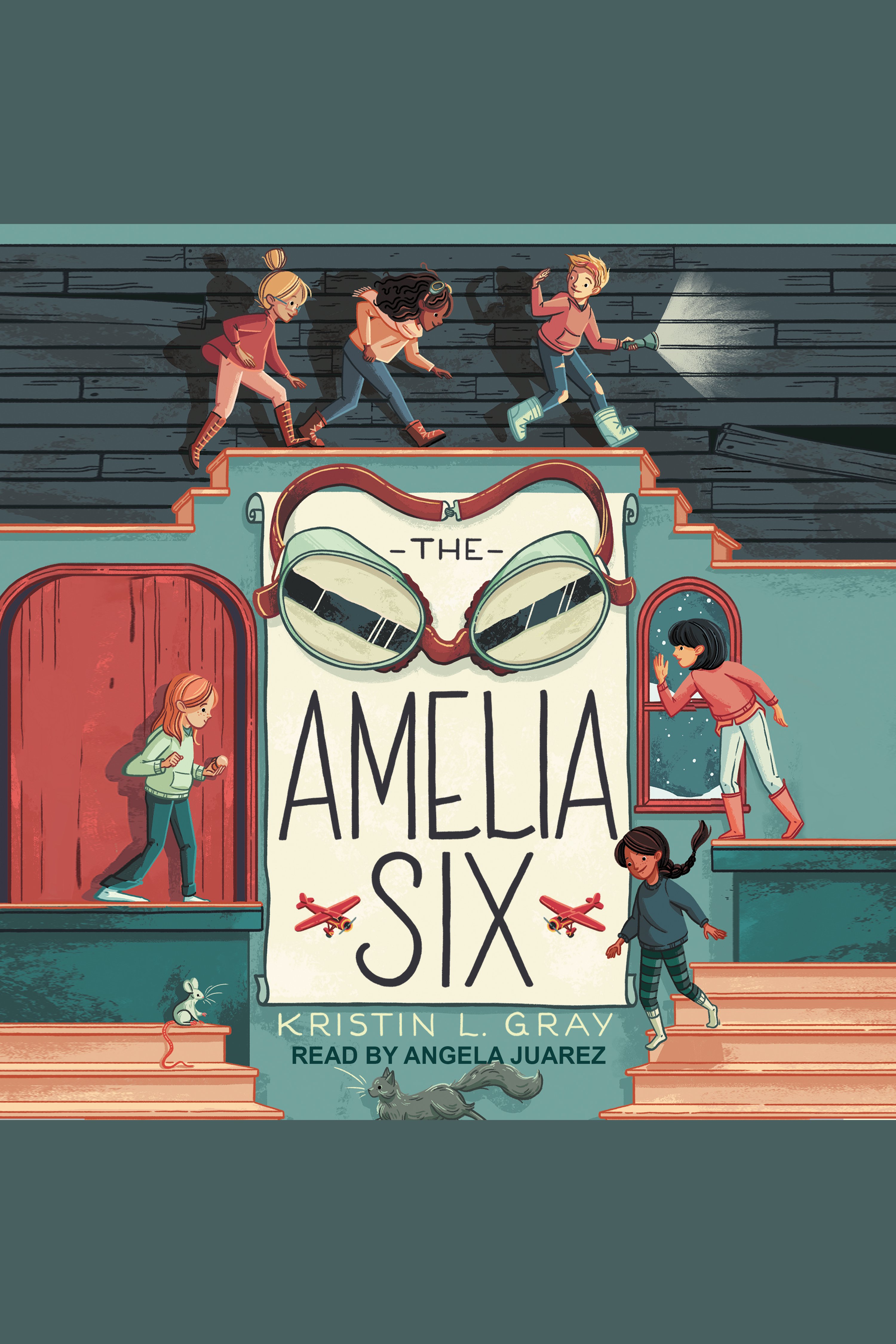 The Amelia Six An Amelia Earhart Mystery cover image