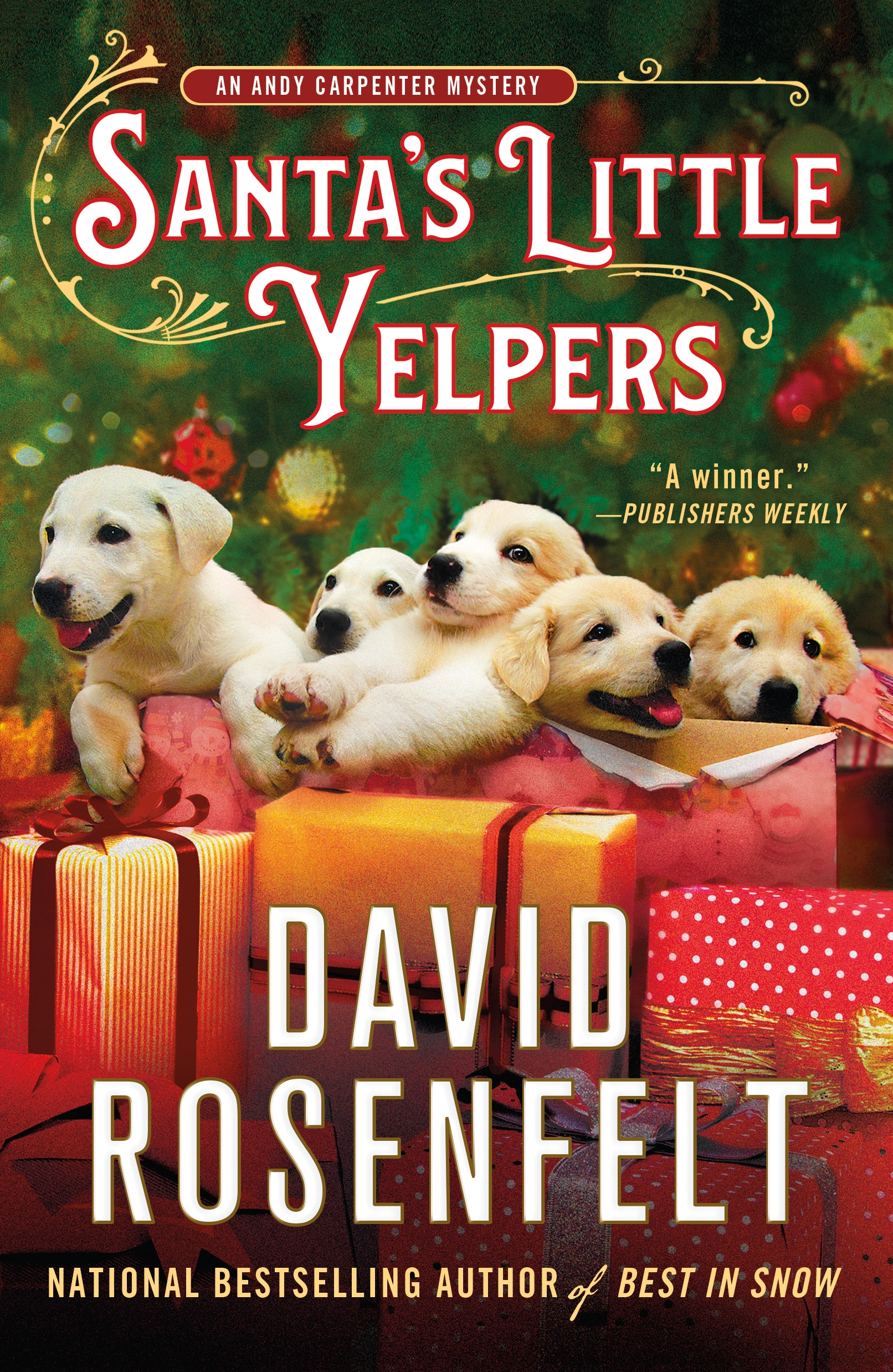 Imagen de portada para Santa's Little Yelpers [electronic resource] : An Andy Carpenter Mystery