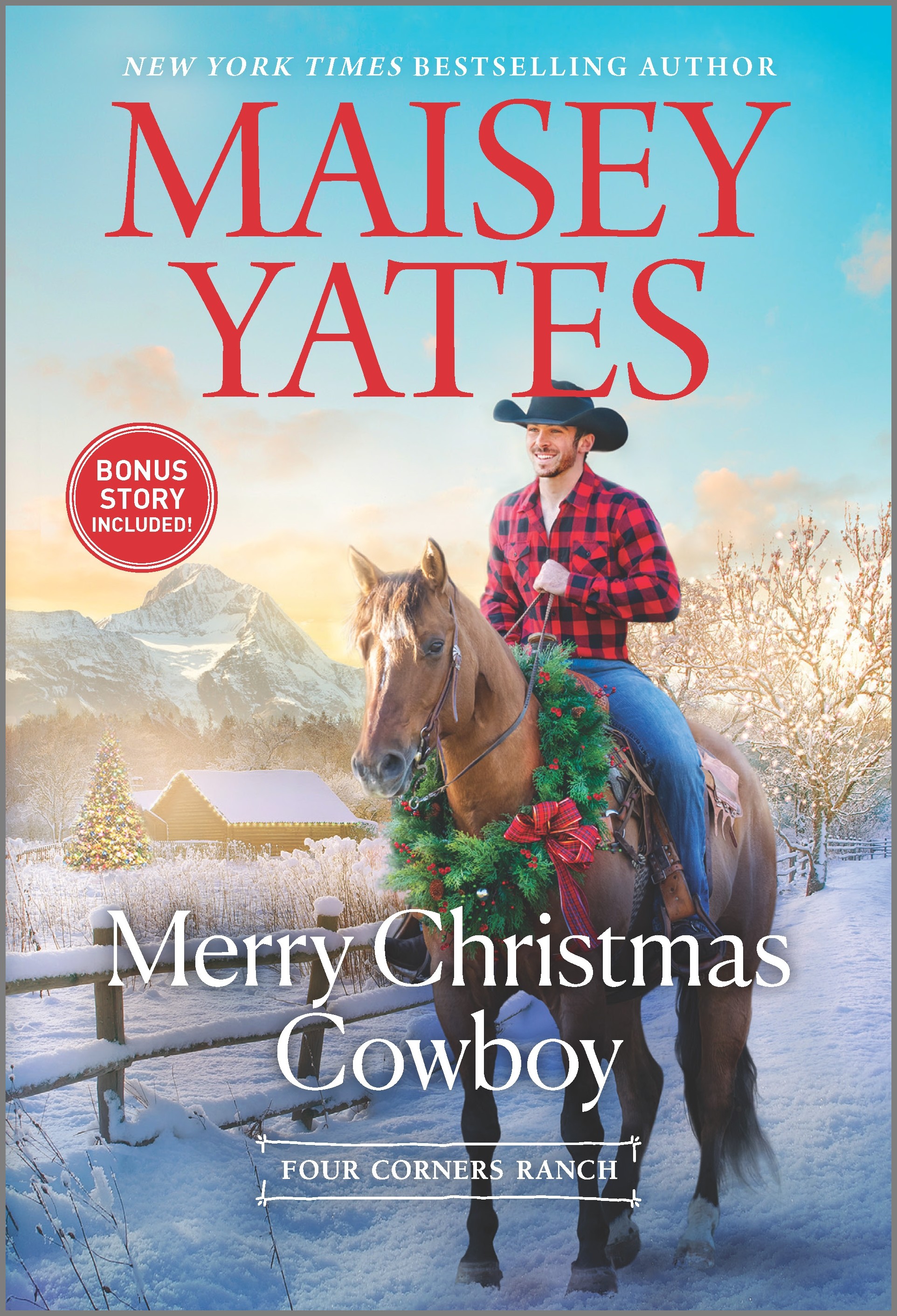Cover image for Merry Christmas Cowboy [electronic resource] : A Holiday Romance Novel