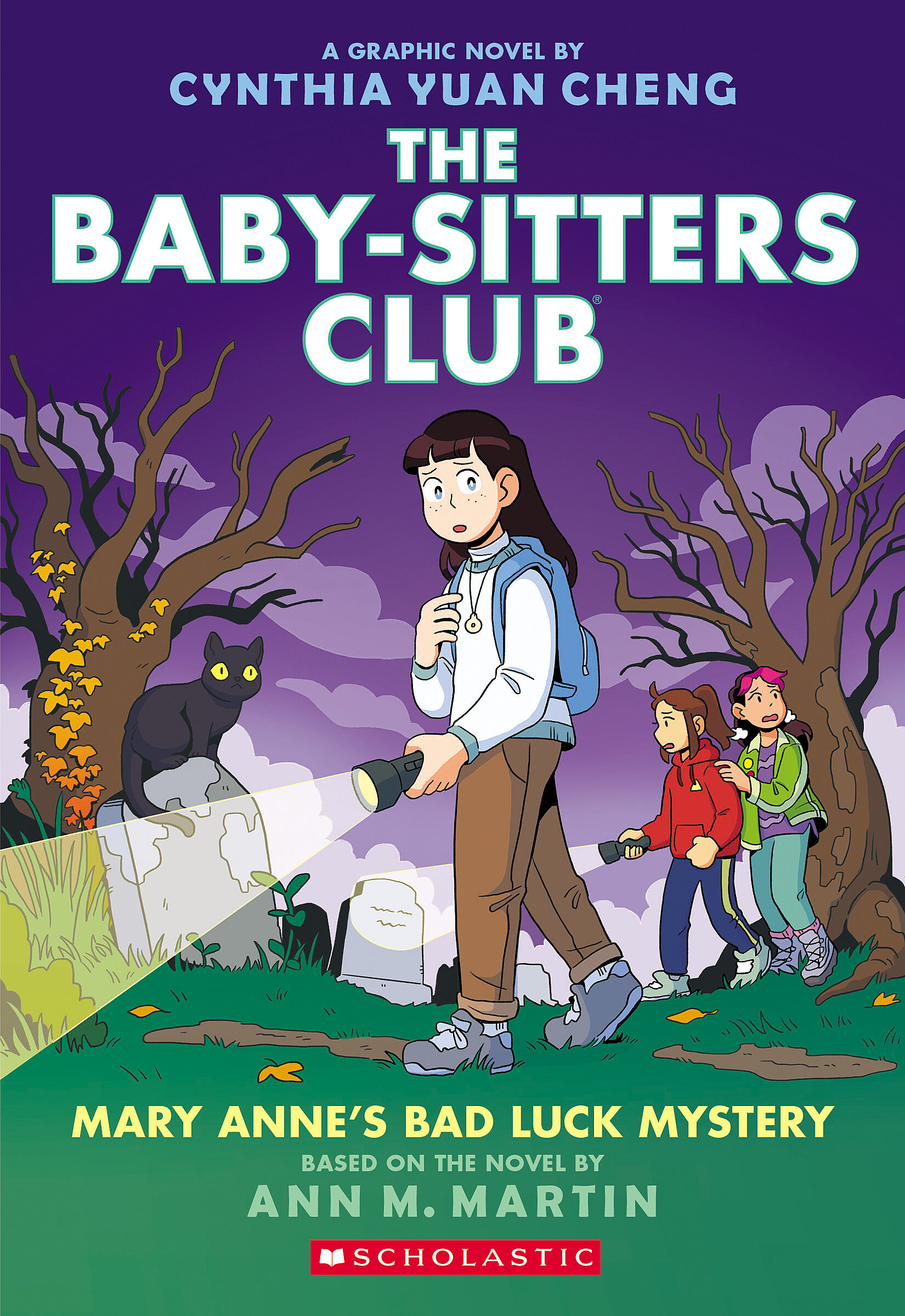 Mary Anne's Bad Luck Mystery: A Graphic Novel (The Baby-sitters Club #13) cover image