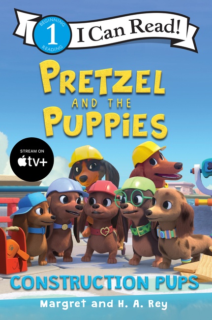 Pretzel and the Puppies: Construction Pups cover image