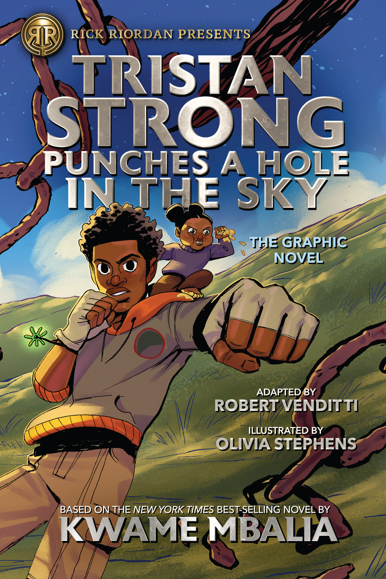 Cover image for Tristan Strong Punches a Hole in the Sky, The Graphic Novel [electronic resource] :