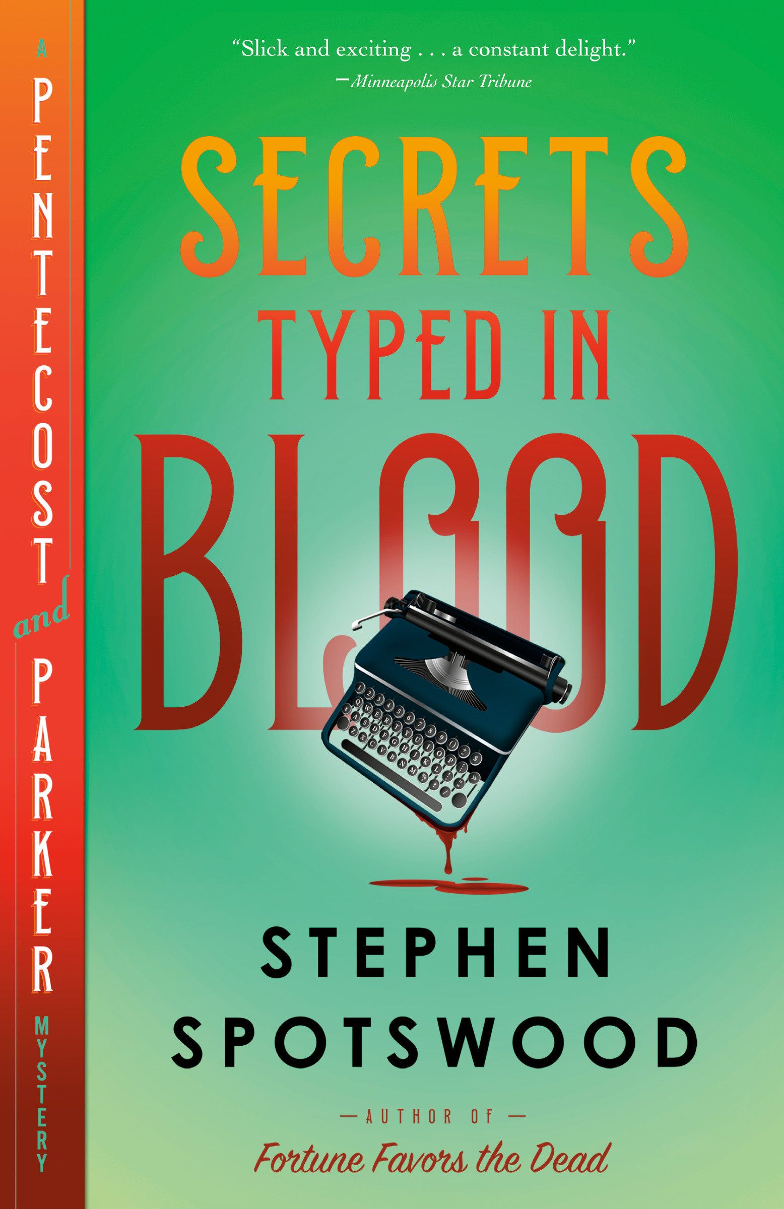 Cover image for Secrets Typed in Blood [electronic resource] : A Pentecost and Parker Mystery
