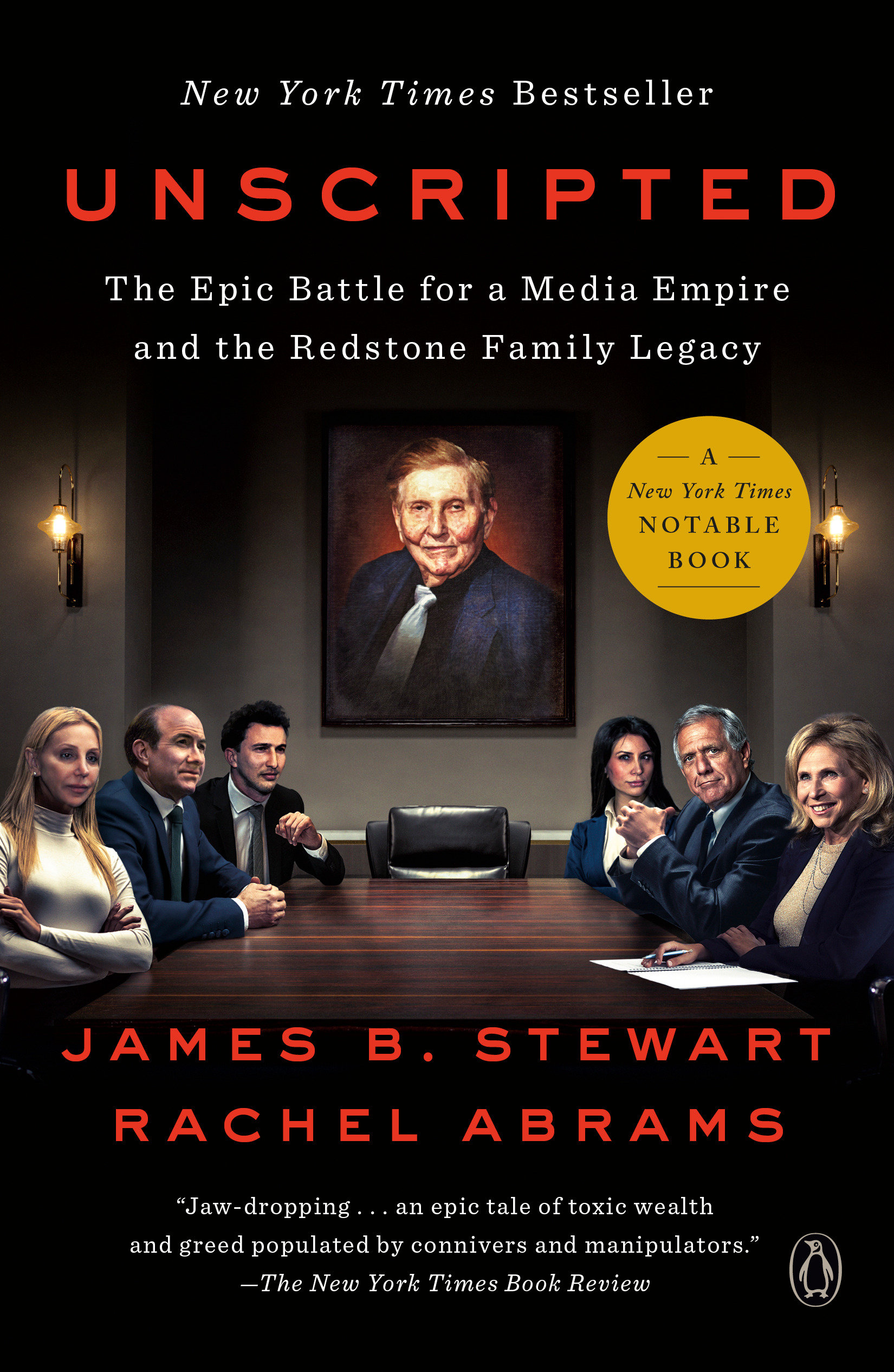 Unscripted The Epic Battle for a Media Empire and the Redstone Family Legacy cover image