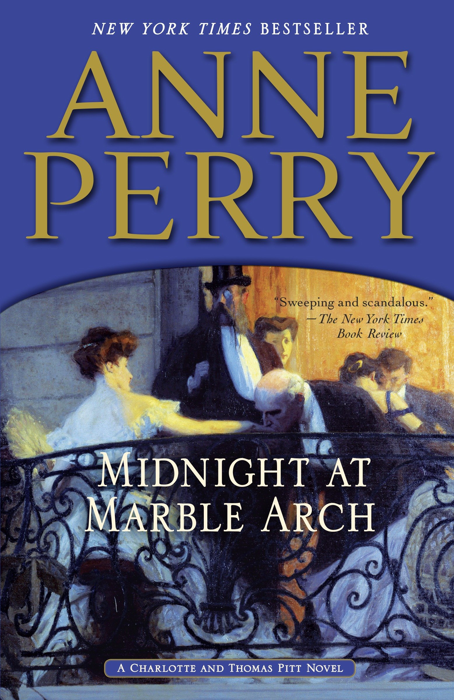 Umschlagbild für Midnight at Marble Arch [electronic resource] : A Charlotte and Thomas Pitt Novel