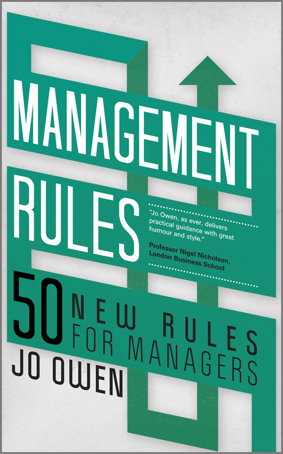 Cover image for Management Rules [electronic resource] : 50 New Rules for Managers