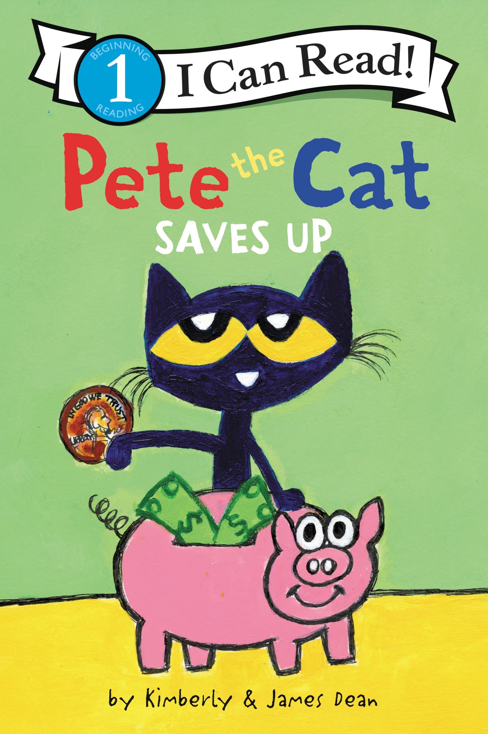 Pete the Cat Saves Up cover image